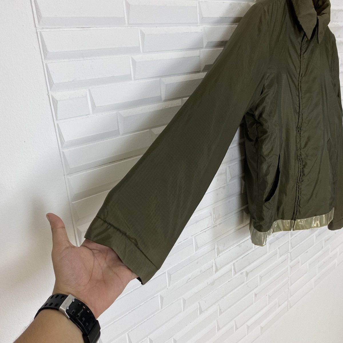 CABANE de ZUCCa IS Zucca Windbreaker Light Reflection Jacket Size US M / EU 48-50 / 2 - 8 Thumbnail