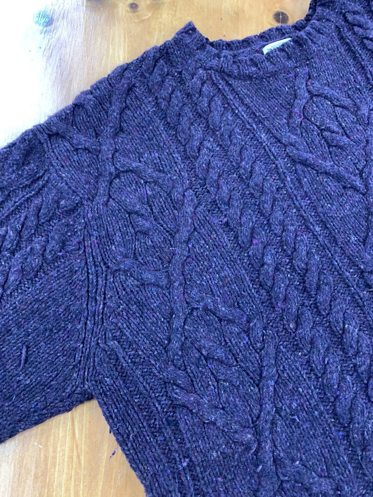 St. Johns Bay × Vintage Vintage St. John’s Bay Cable Knit Italian Made Sweater Size US L / EU 52-54 / 3 - 2 Thumbnail