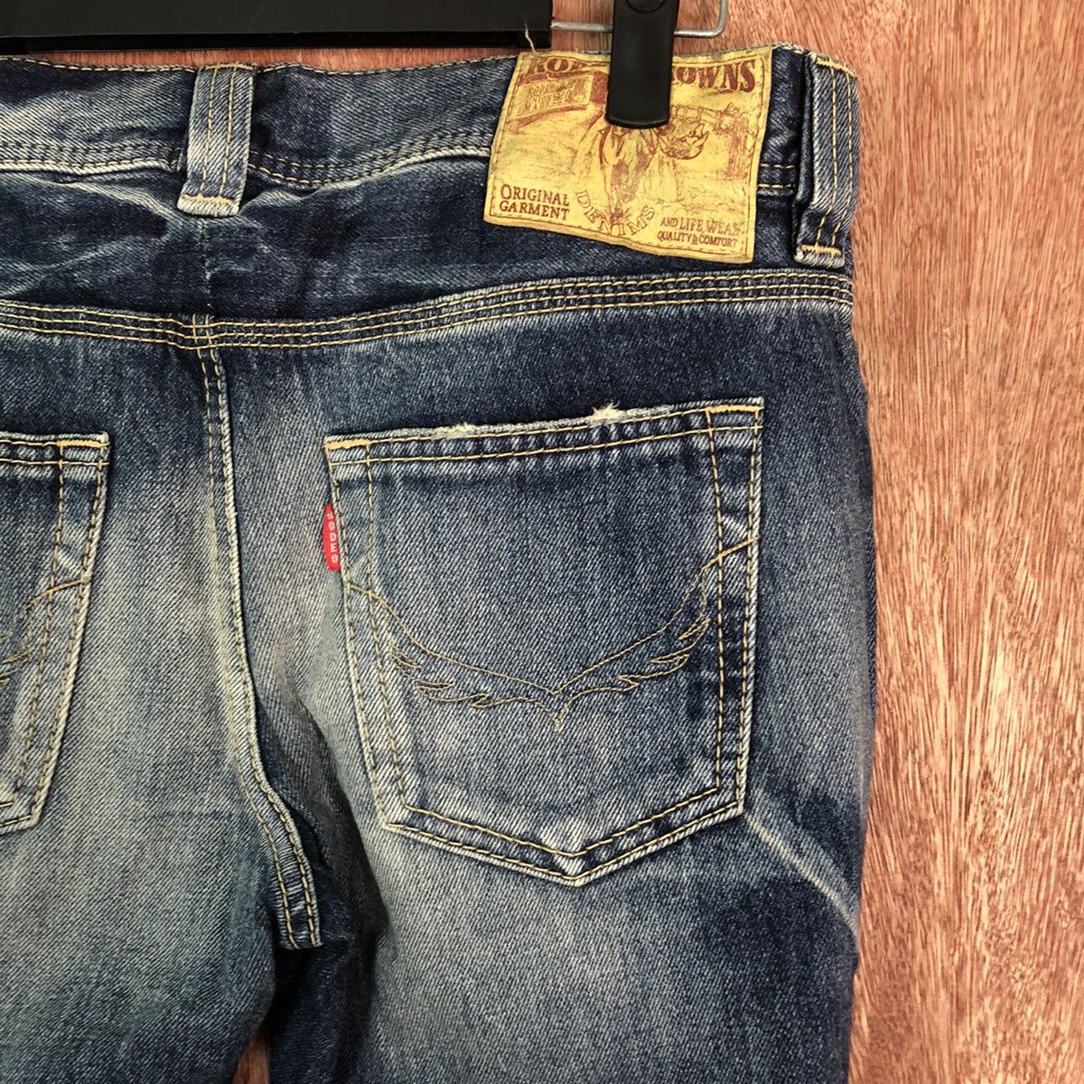Edition Japan Redeo Crows Blue made in japan Distressed Denim #6353 Size US 29 - 12 Thumbnail