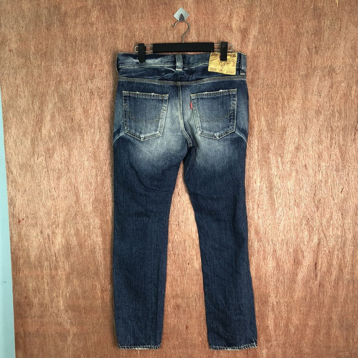 Edition Japan Redeo Crows Blue made in japan Distressed Denim #6353 Size US 29 - 8 Thumbnail