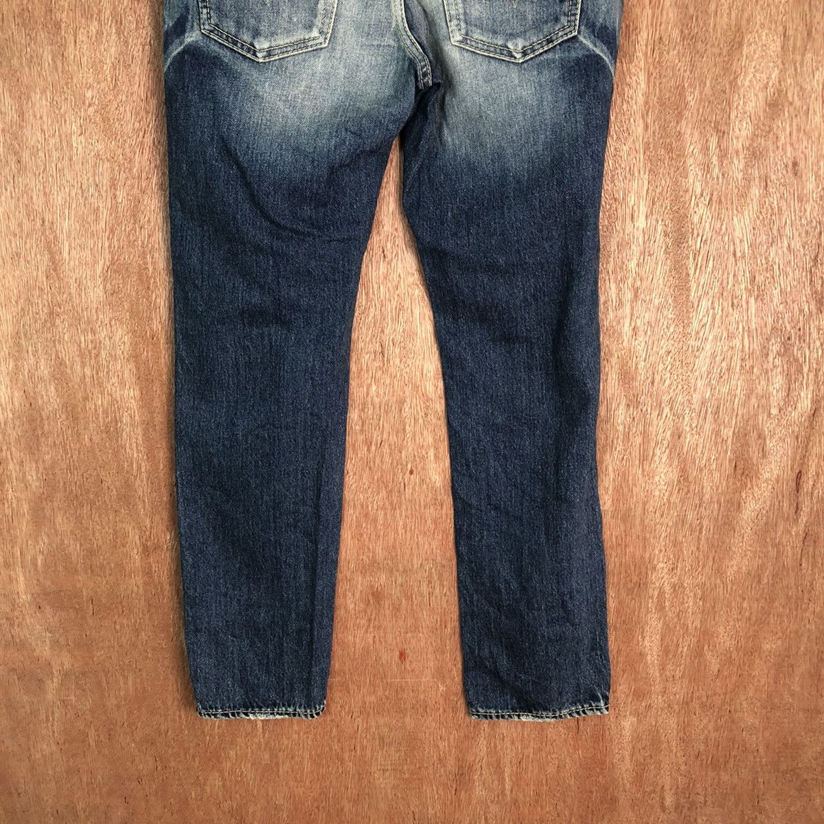 Edition Japan Redeo Crows Blue made in japan Distressed Denim #6353 Size US 29 - 10 Thumbnail