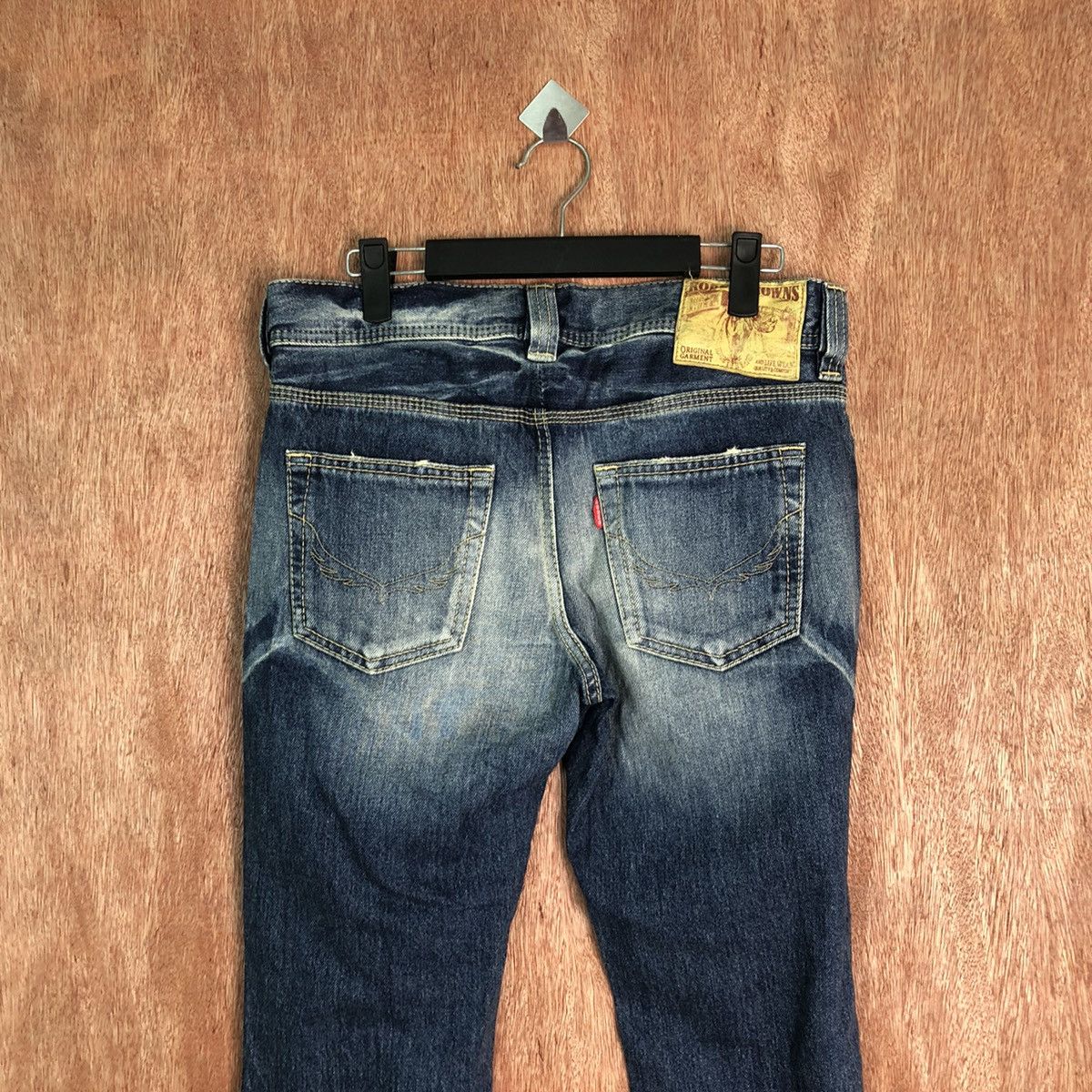 Edition Japan Redeo Crows Blue made in japan Distressed Denim #6353 Size US 29 - 9 Thumbnail