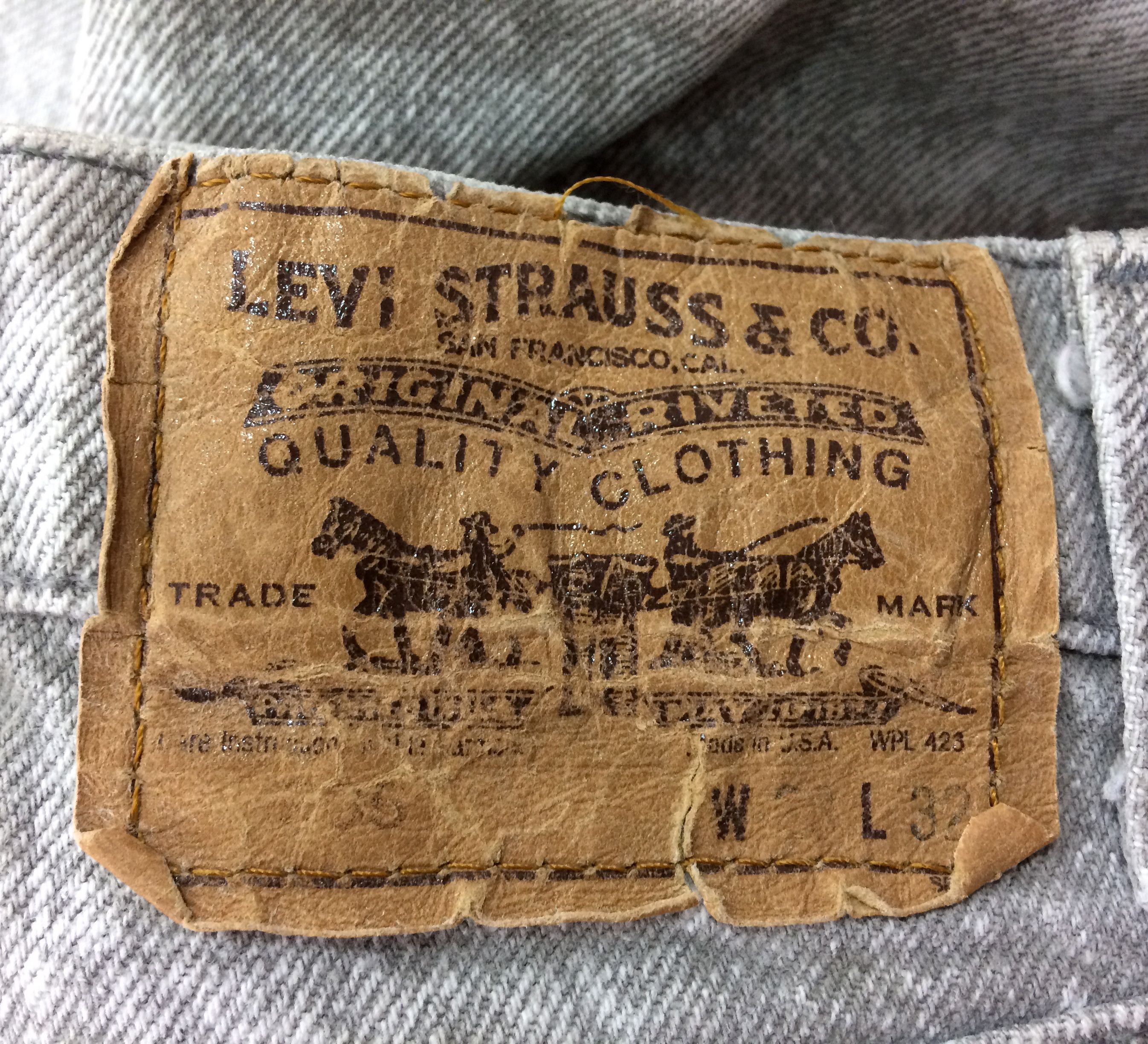 Levi's × Vintage Vtg Levis Acid Wash Denim Button Pant Denim 80s Punk Jeans Size US 28 / EU 44 - 10 Thumbnail