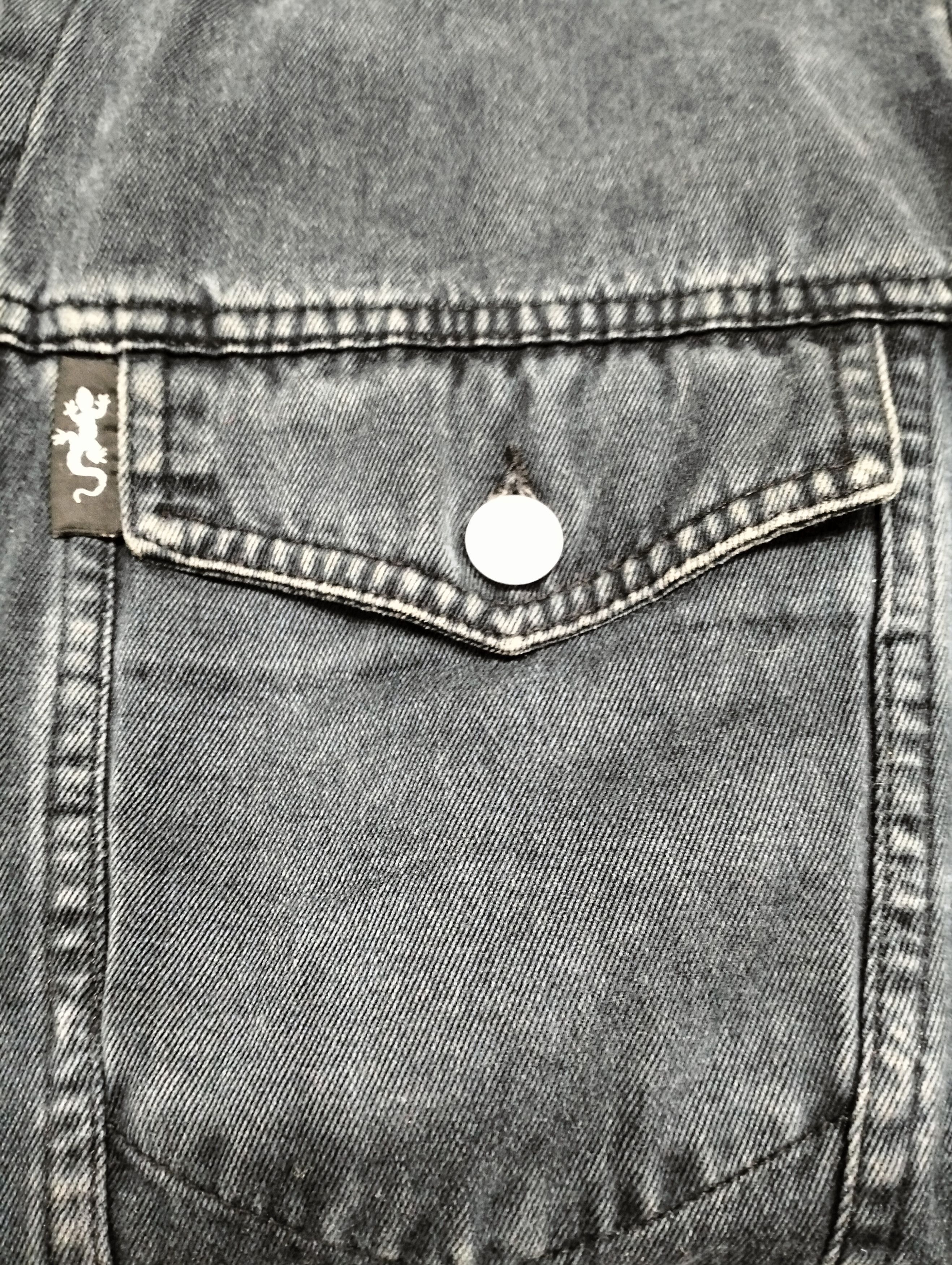 Vintage Agnes B denim jacket Size US L / EU 52-54 / 3 - 3 Thumbnail