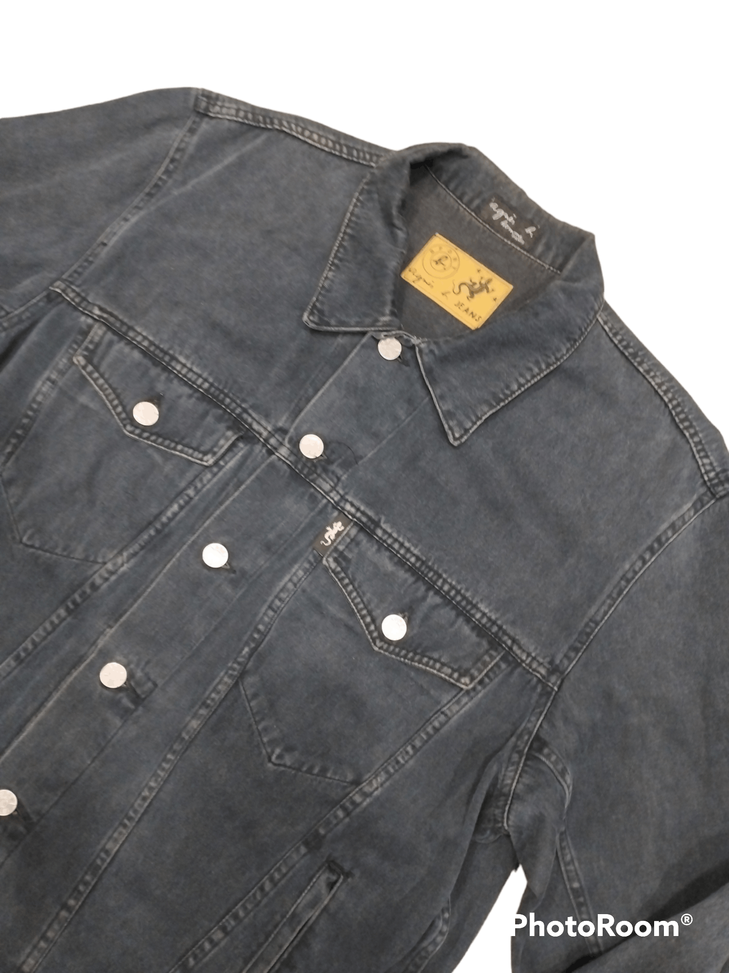 Vintage Agnes B denim jacket Size US L / EU 52-54 / 3 - 6 Thumbnail