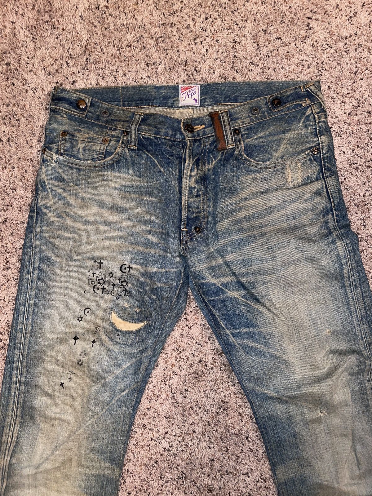 image of 2003 Prps Religion Jeans 1/1 in Denim, Men's (Size 32)