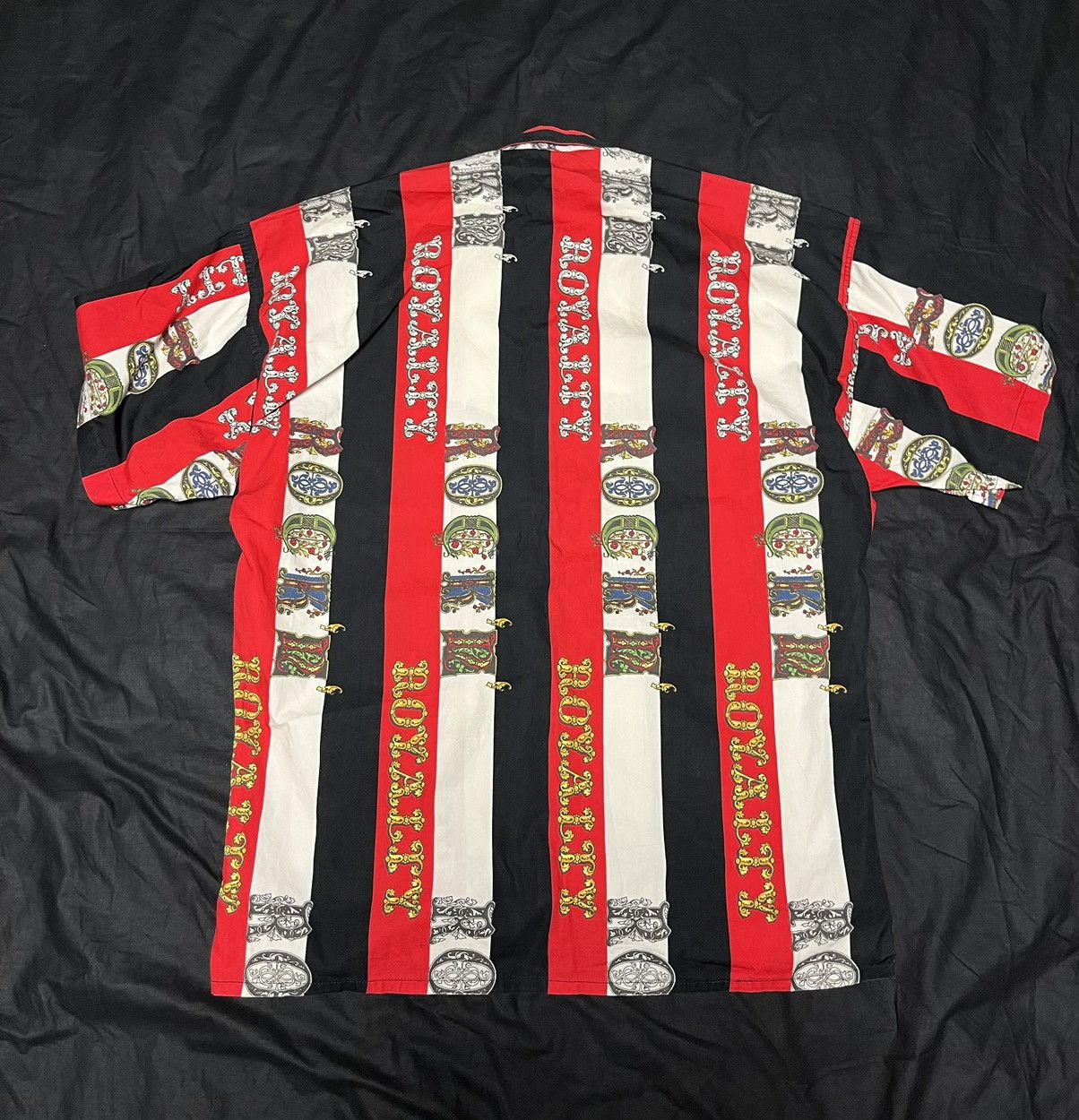 Versace 🧨REAL GRAIL Versace Rock & Royalty Overprinted Shirt Size US M / EU 48-50 / 2 - 13 Thumbnail