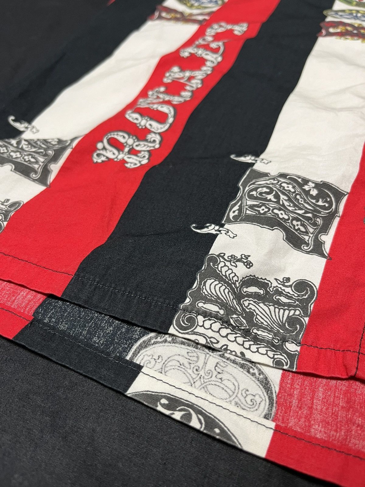 Versace 🧨REAL GRAIL Versace Rock & Royalty Overprinted Shirt Size US M / EU 48-50 / 2 - 6 Thumbnail