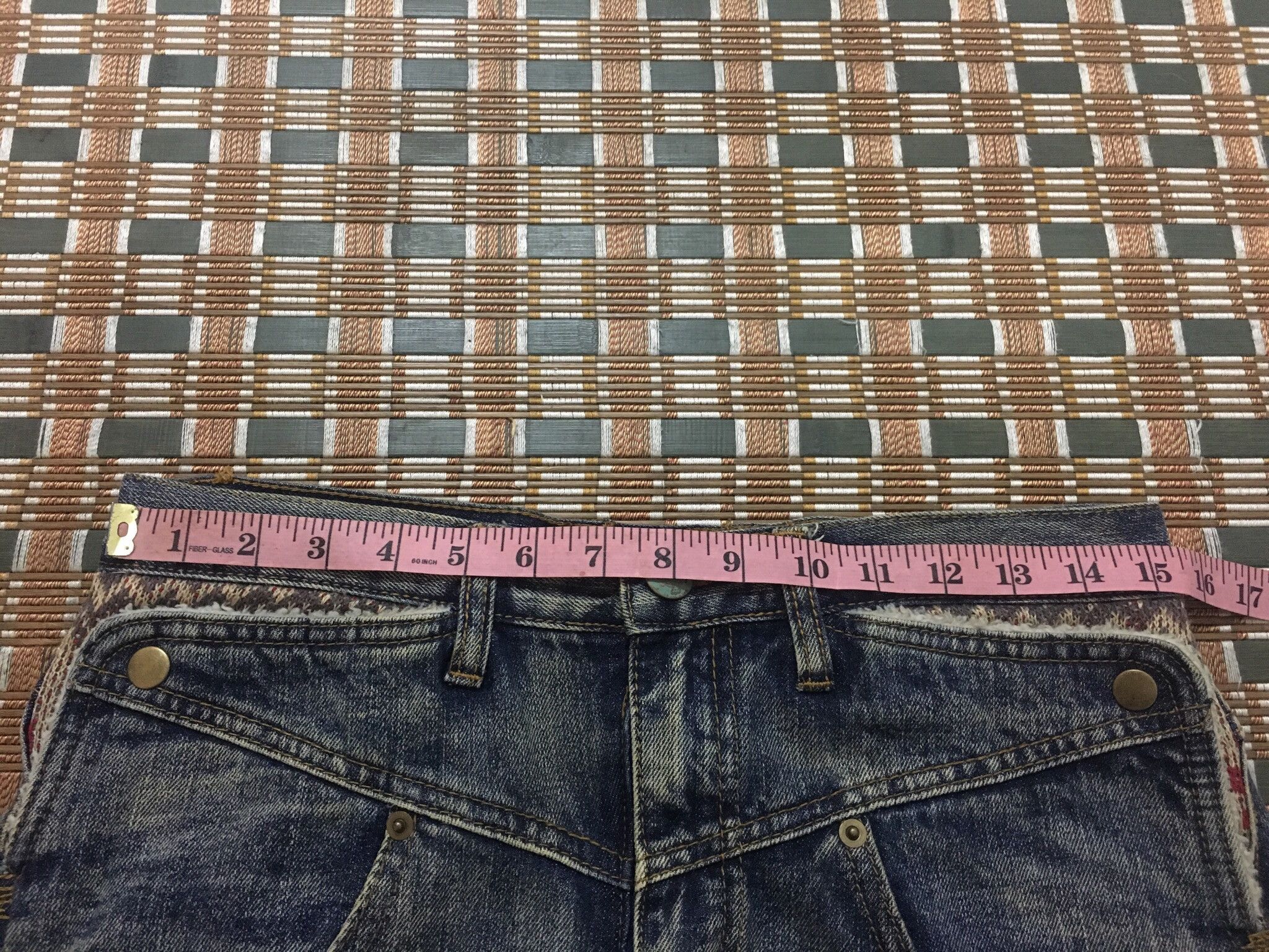 Designer Breathmint Brth Denim Jean Design Multipocket Size US 31 - 12 Thumbnail