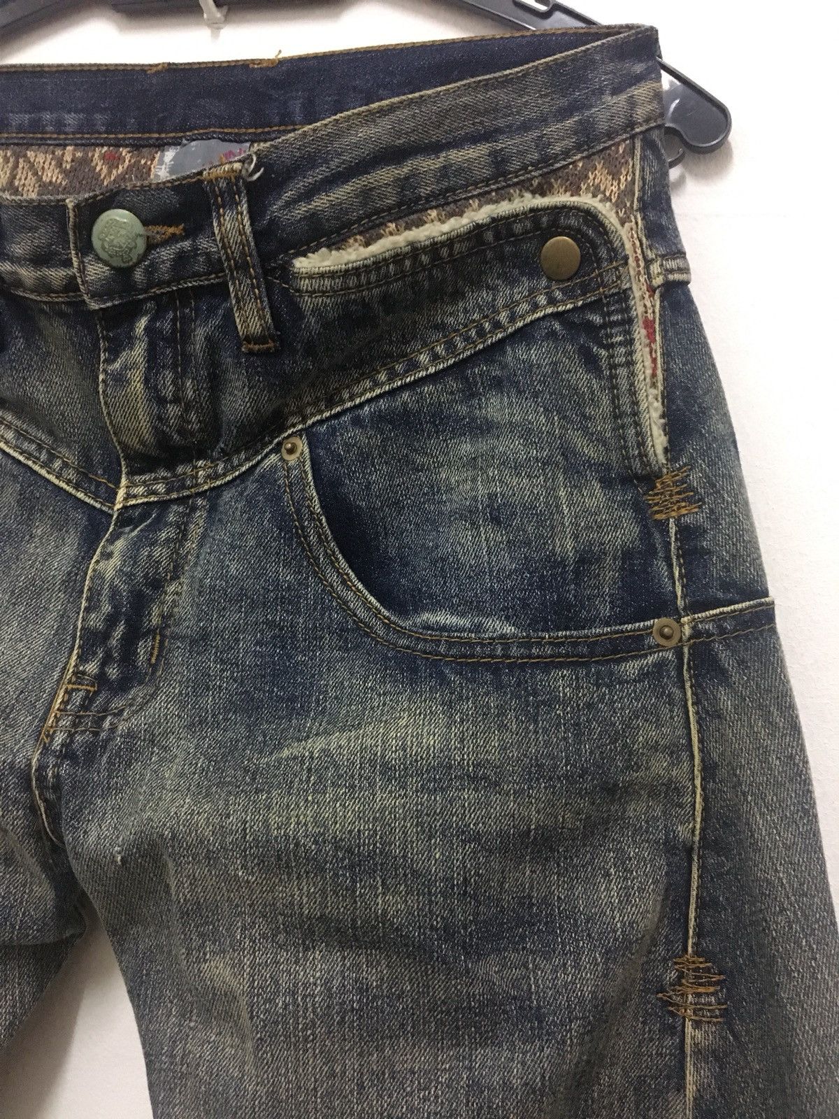 Designer Breathmint Brth Denim Jean Design Multipocket Size US 31 - 6 Thumbnail