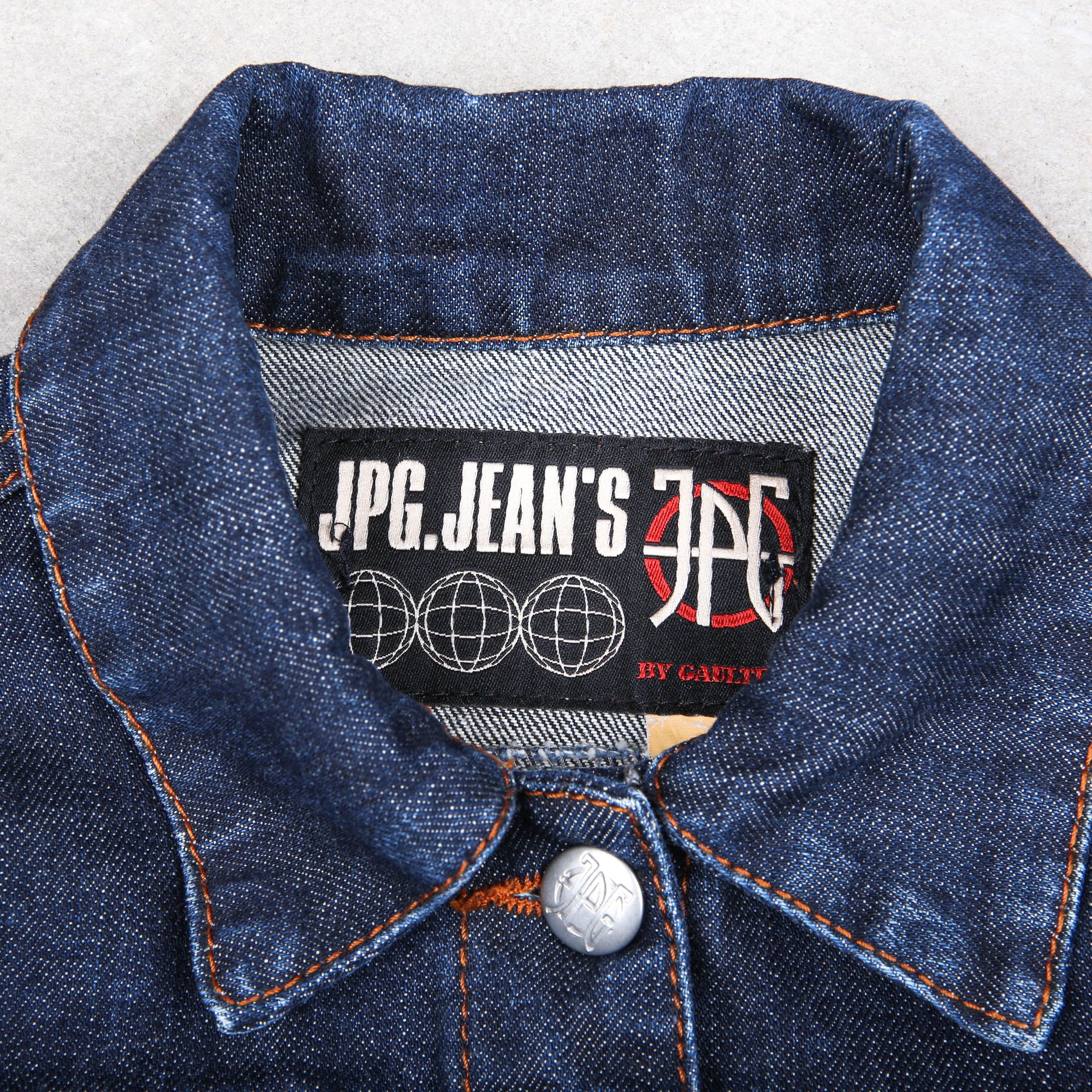 Jean Paul Gaultier J.P.G Jeans Reconstructed Denim Jacket Size M / US 6-8 / IT 42-44 - 2 Thumbnail