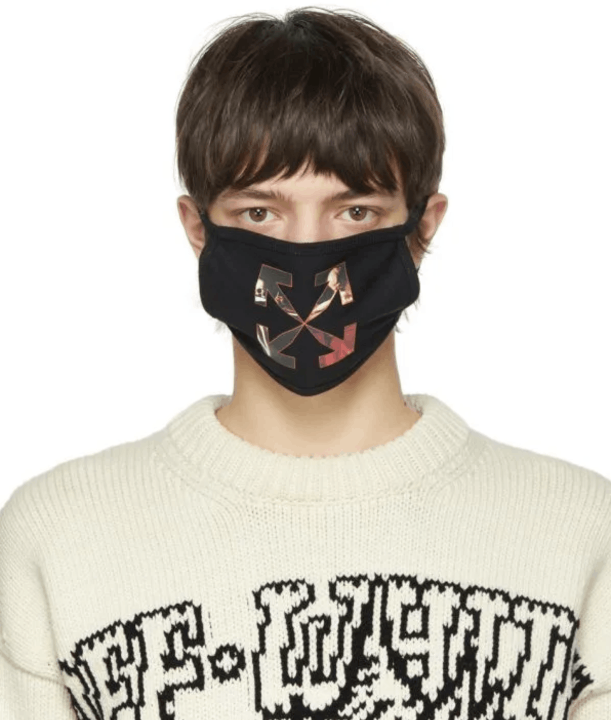 Off-White Off-White Virgil Abloh caravaggio arrow mask One Size Size ONE SIZE - 3 Thumbnail
