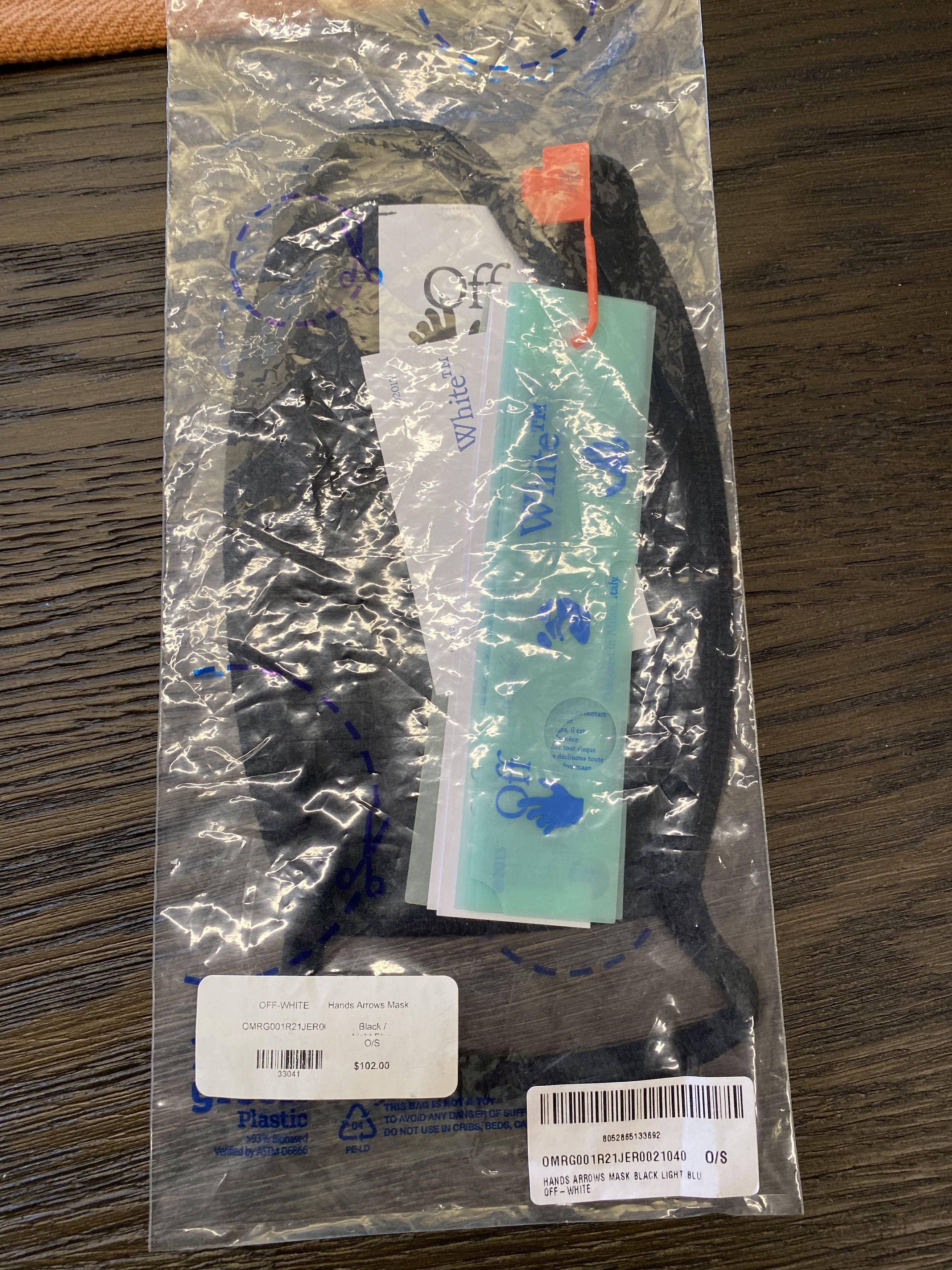 Off-White Off-White Virgil Abloh Hands arrow mask One Size Size ONE SIZE - 4 Thumbnail