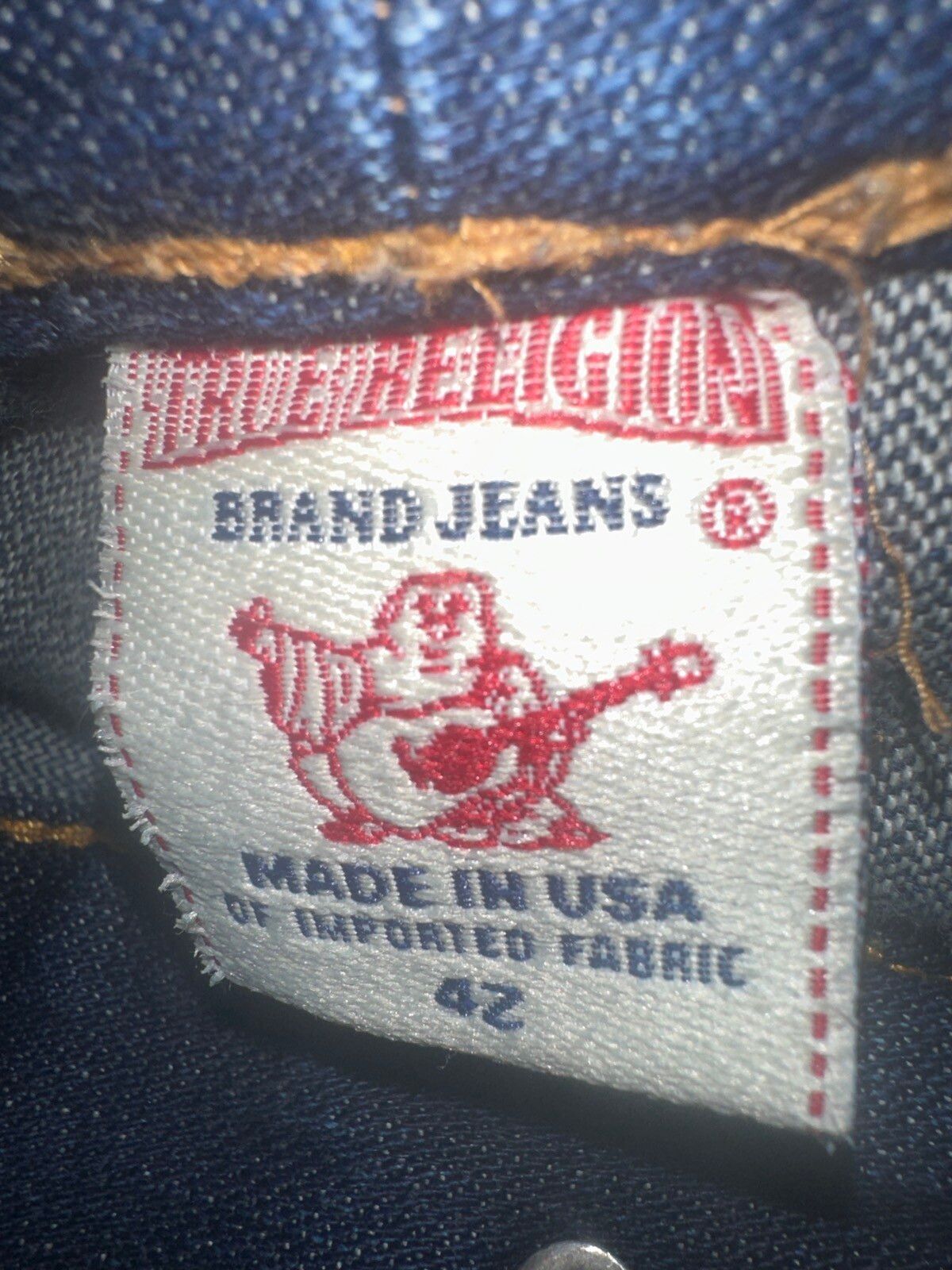 True Religion Vintage True Religion Jeans Size US 42 / EU 58 - 3 Thumbnail