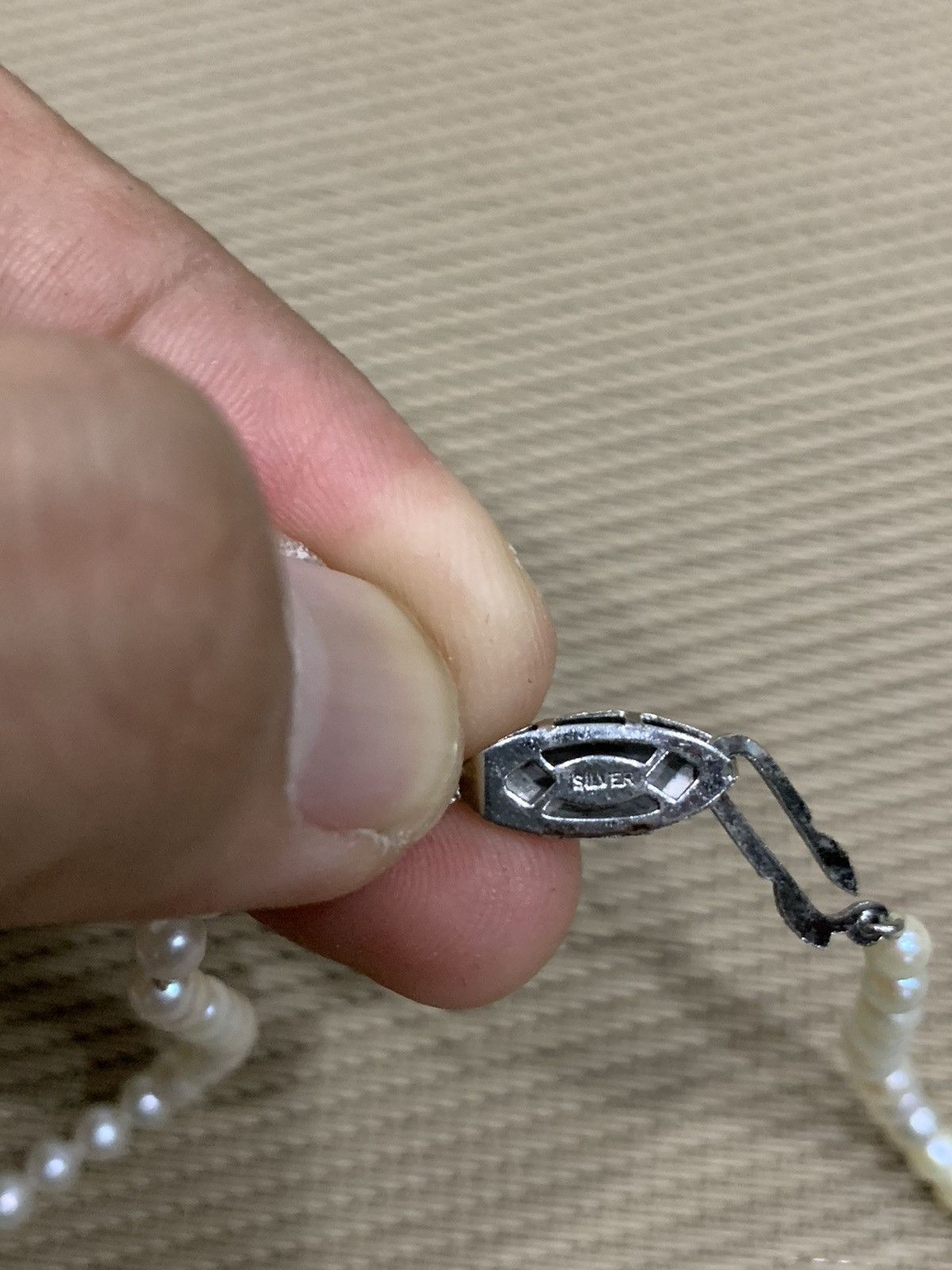 Jewelry × Vintage NATURAL PEARL NECKLACE Size ONE SIZE - 3 Thumbnail