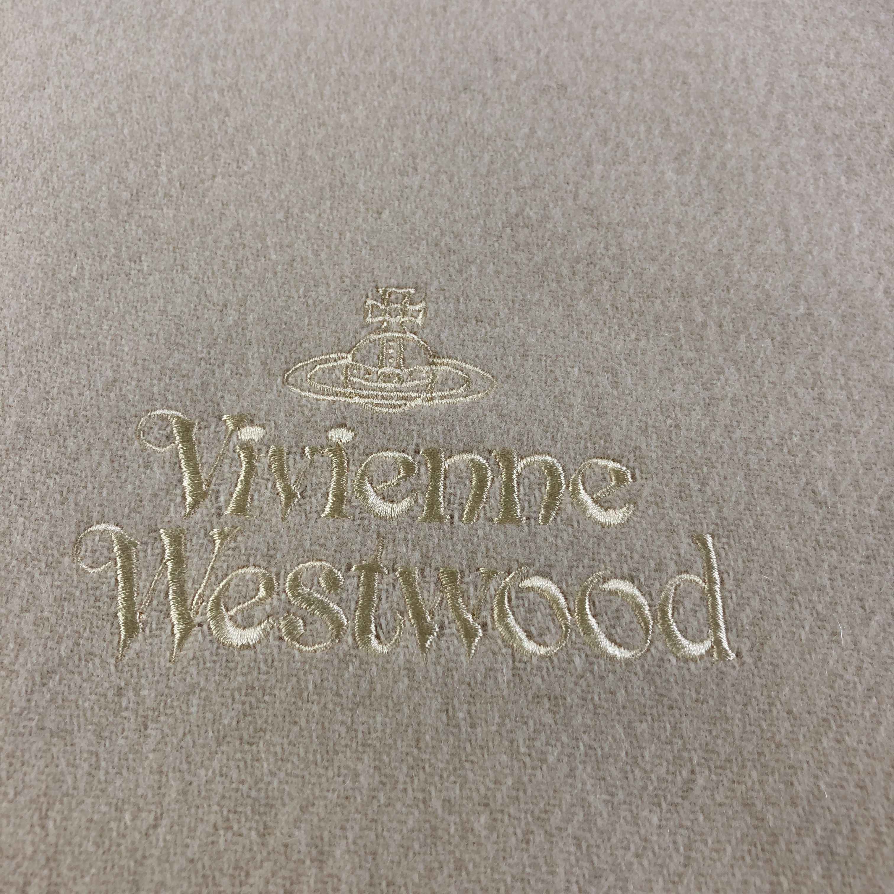 Vivienne Westwood Vivienne Westwood Plain Wool Scarf Muffler V1219 Size ONE SIZE - 4 Thumbnail