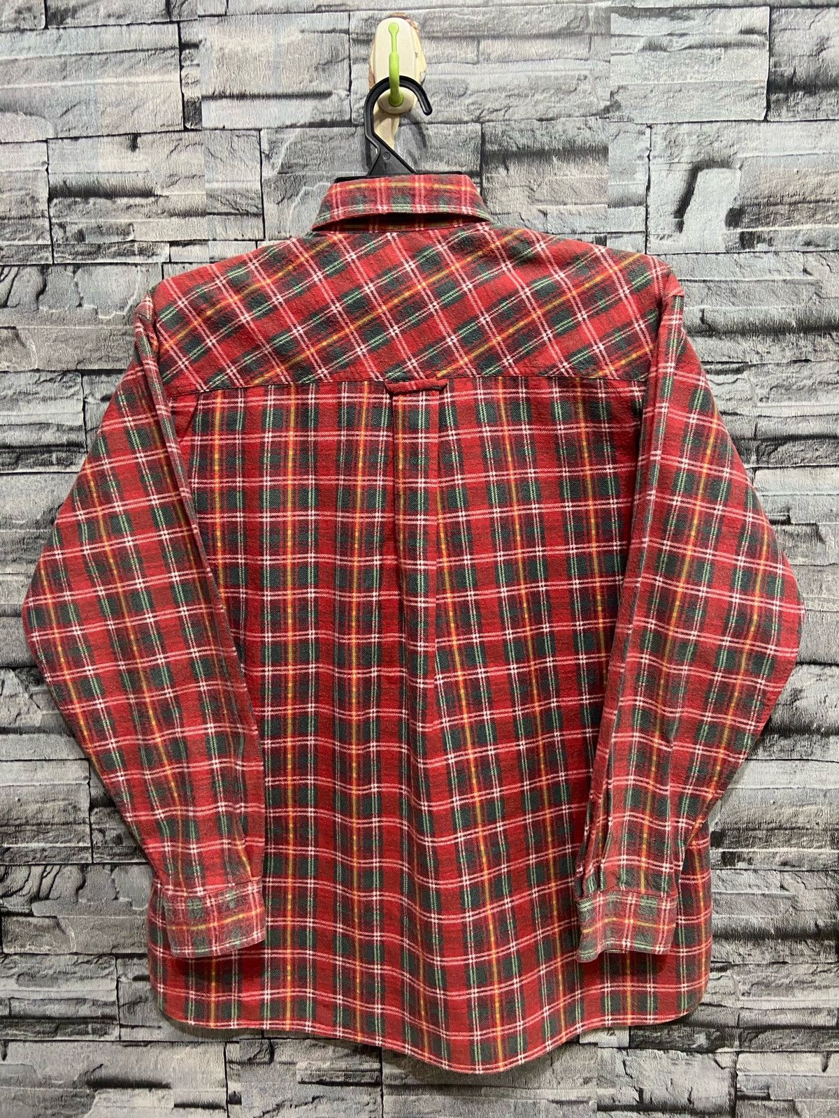 Japanese Brand Vintage Flannel Uniqlo S fit M double pocket plaid design Size US M / EU 48-50 / 2 - 6 Thumbnail