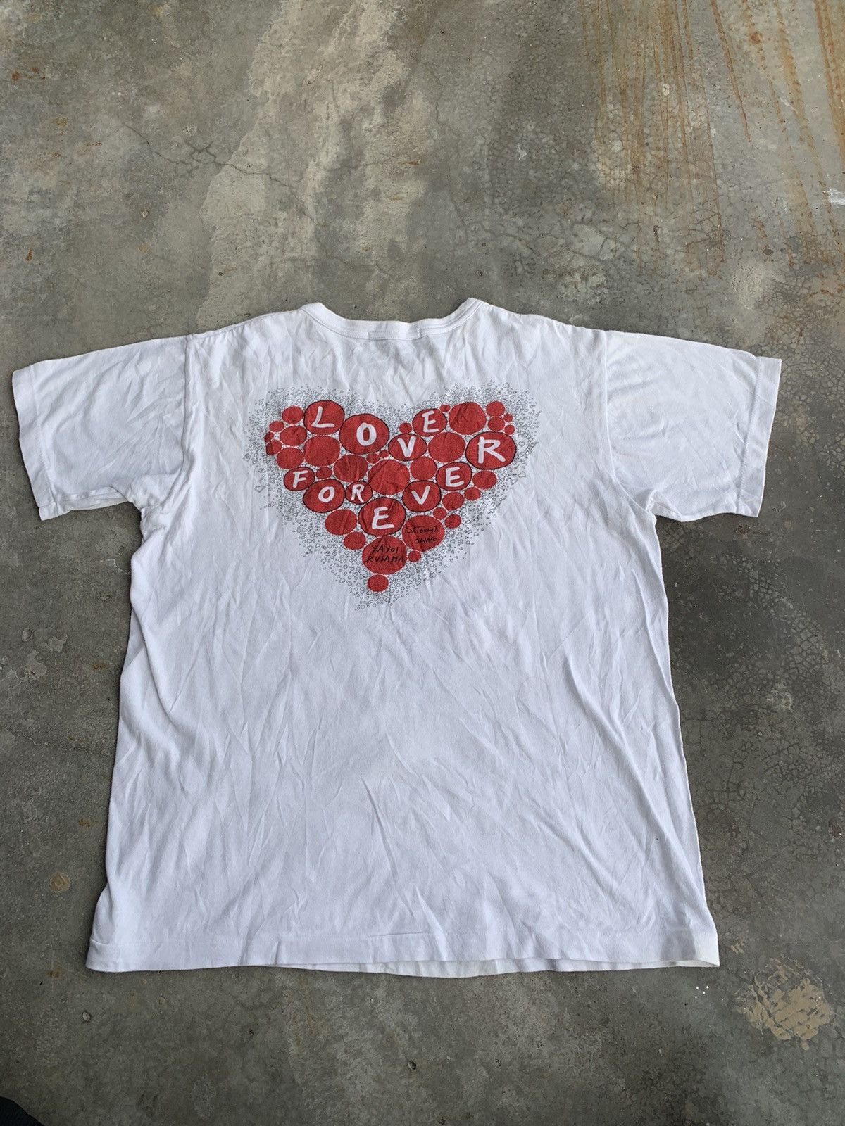 Vintage Vintage Japanese Art Yayoi Kusama Single Stich Tshirt Size US M / EU 48-50 / 2 - 3 Thumbnail