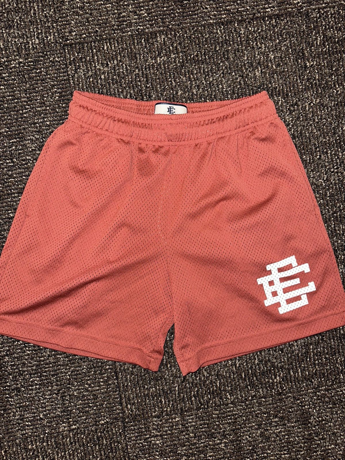 image of Eric Emanuel Fw22 Cinnabar Shorts in Cinnibar, Men's (Size 26)