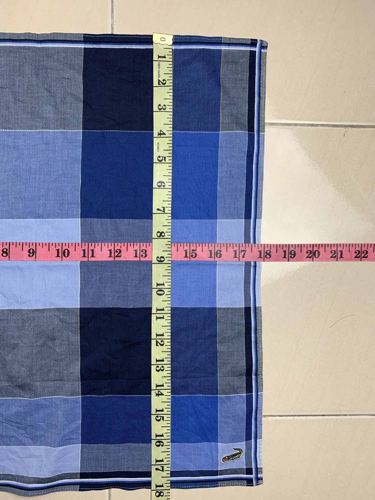 Vintage Crocodile Handkerchief Pocketsquares Size ONE SIZE - 8 Thumbnail