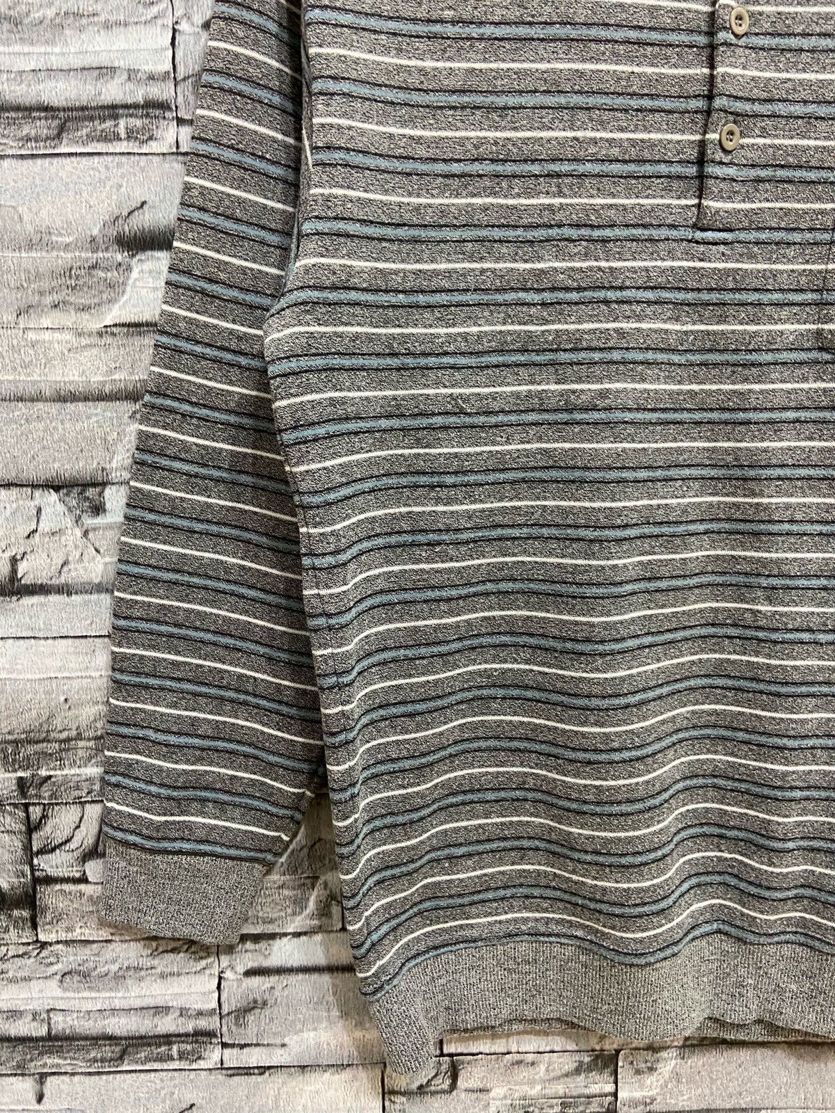 Vintage Vintage Nicole Morrison sweatshirt striped Size US M / EU 48-50 / 2 - 3 Thumbnail