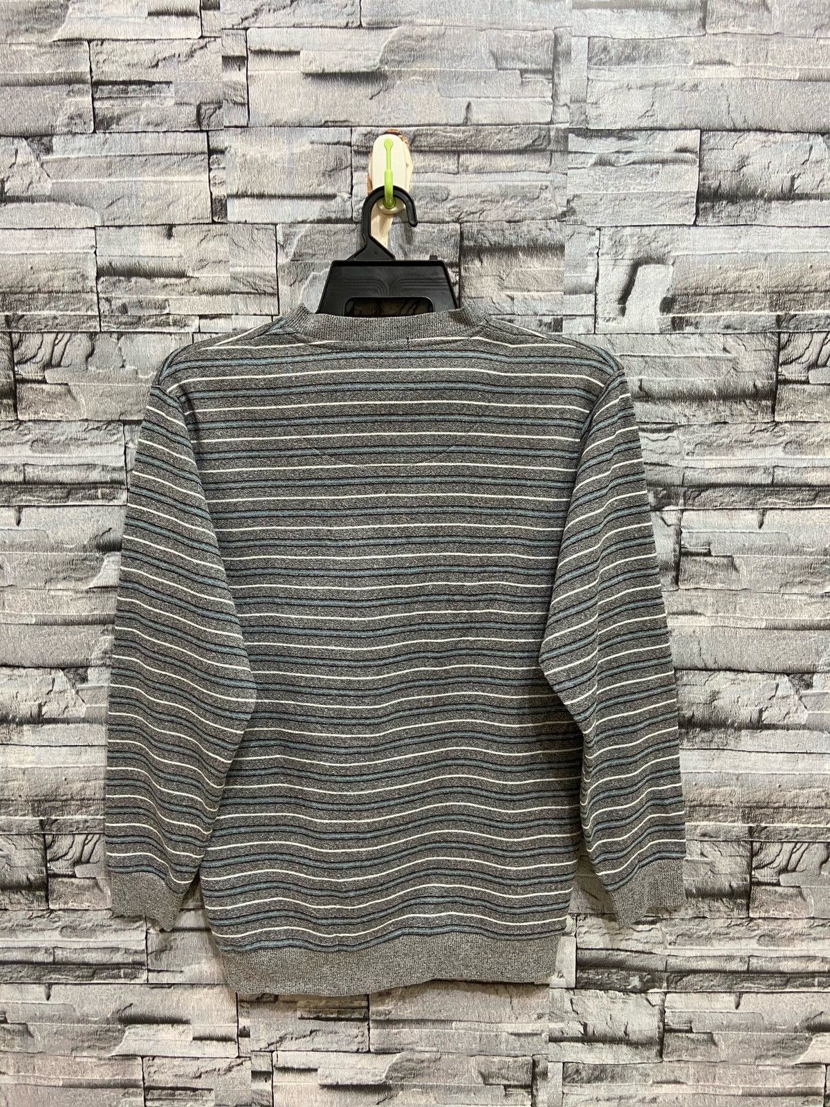 Vintage Vintage Nicole Morrison sweatshirt striped Size US M / EU 48-50 / 2 - 5 Thumbnail