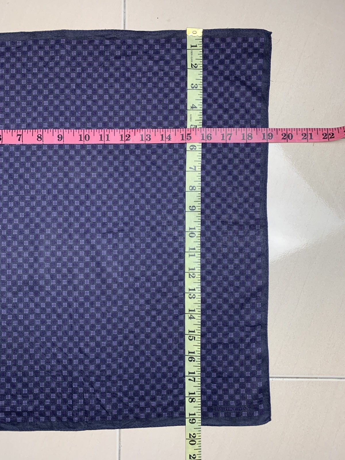 Designer Burberry Handkerchief Pocketsquares Size ONE SIZE - 9 Thumbnail
