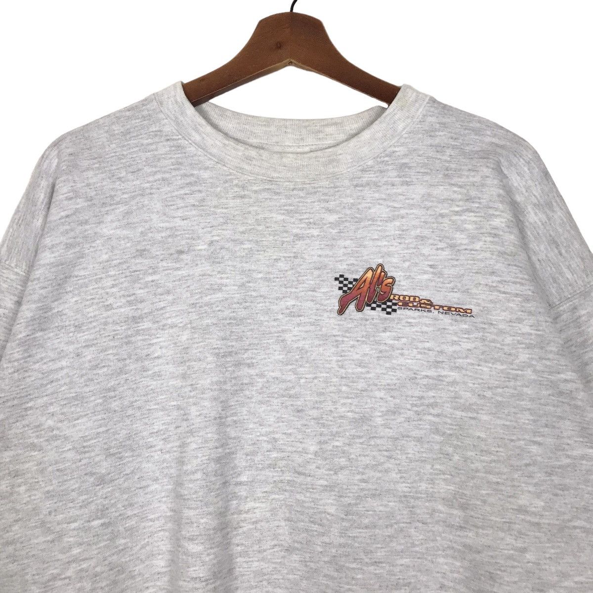 Hanes × Vintage Vintage Al’s Rod & Custom Sparks Nevada Sweatshirt Big Logo Size US M / EU 48-50 / 2 - 2 Thumbnail