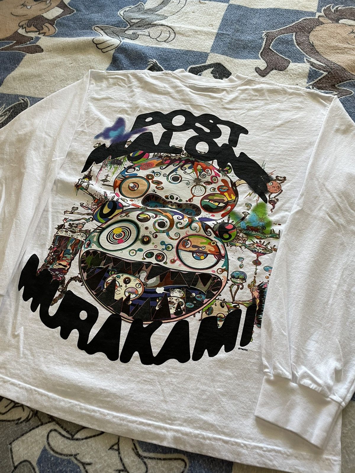 Rap Tees × Takashi Murakami Post Malone X Murakami long sleeve Size US L / EU 52-54 / 3 - 4 Thumbnail