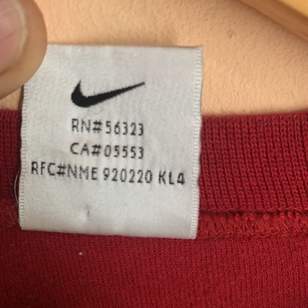 Nike VINTAGE NIKE SWEATSHIRT BIG SWOOSH LOGO Size US M / EU 48-50 / 2 - 7 Thumbnail
