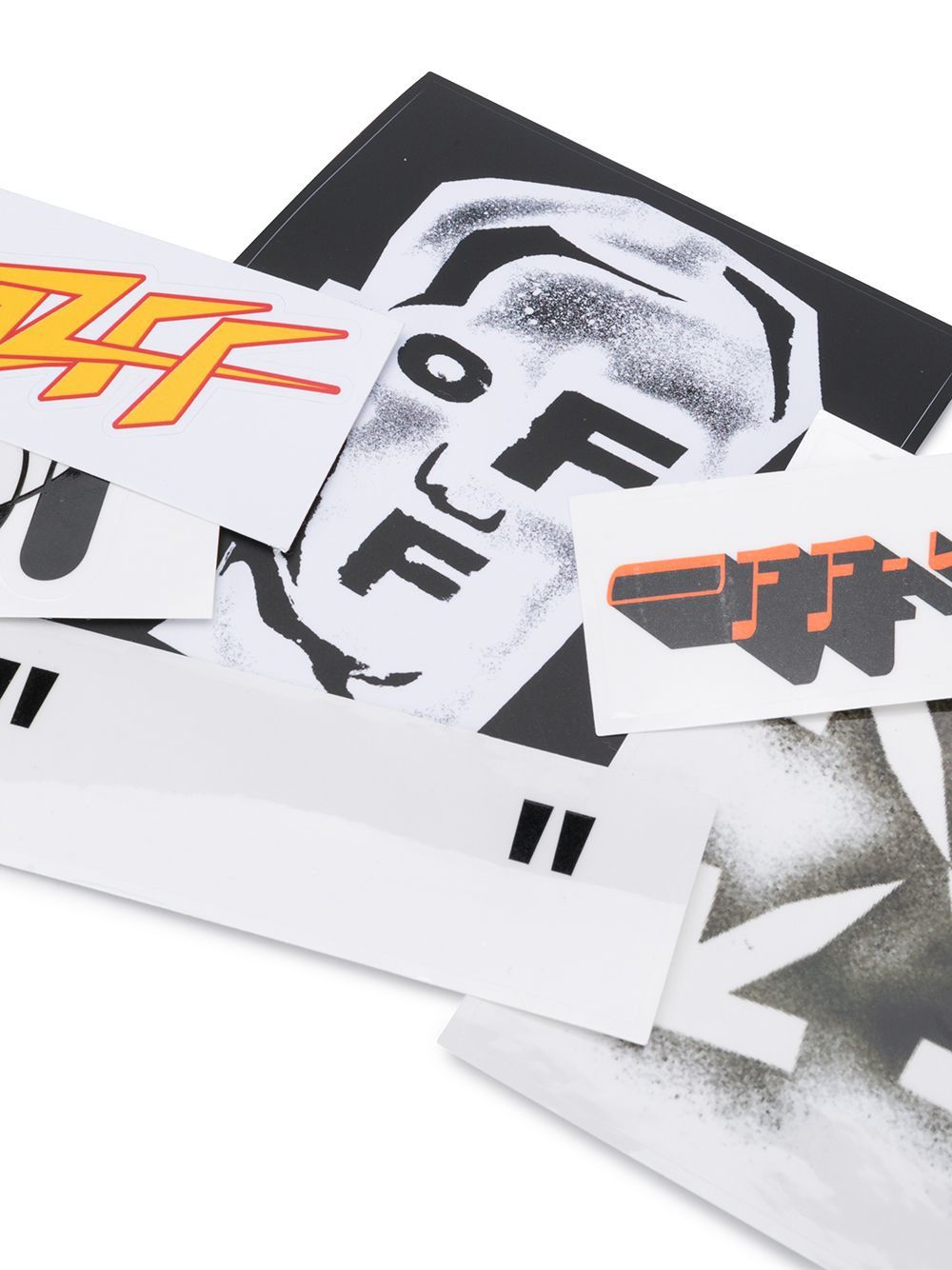 Off-White Masked Face Sticker Set Size ONE SIZE - 2 Thumbnail
