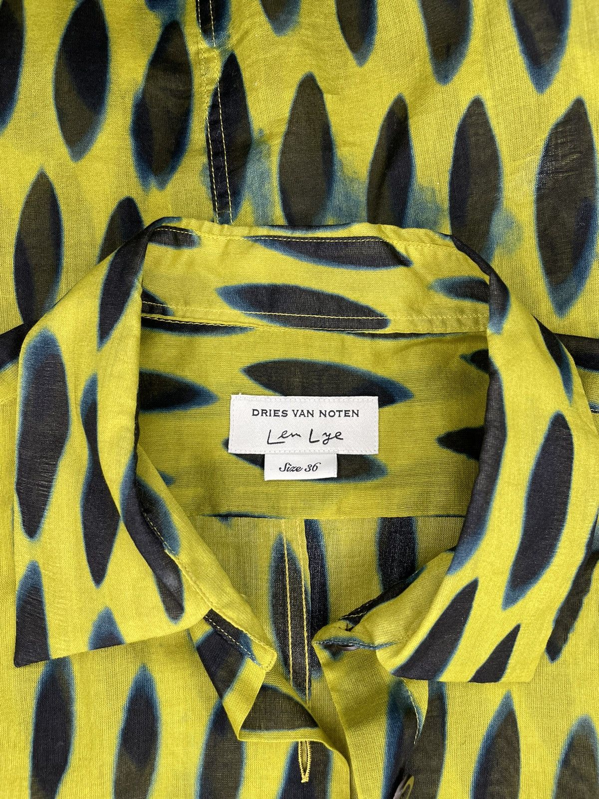 Dries Van Noten Dries Van Noten x Len Lye Shirt Size S / US 4 / IT 40 - 6 Thumbnail
