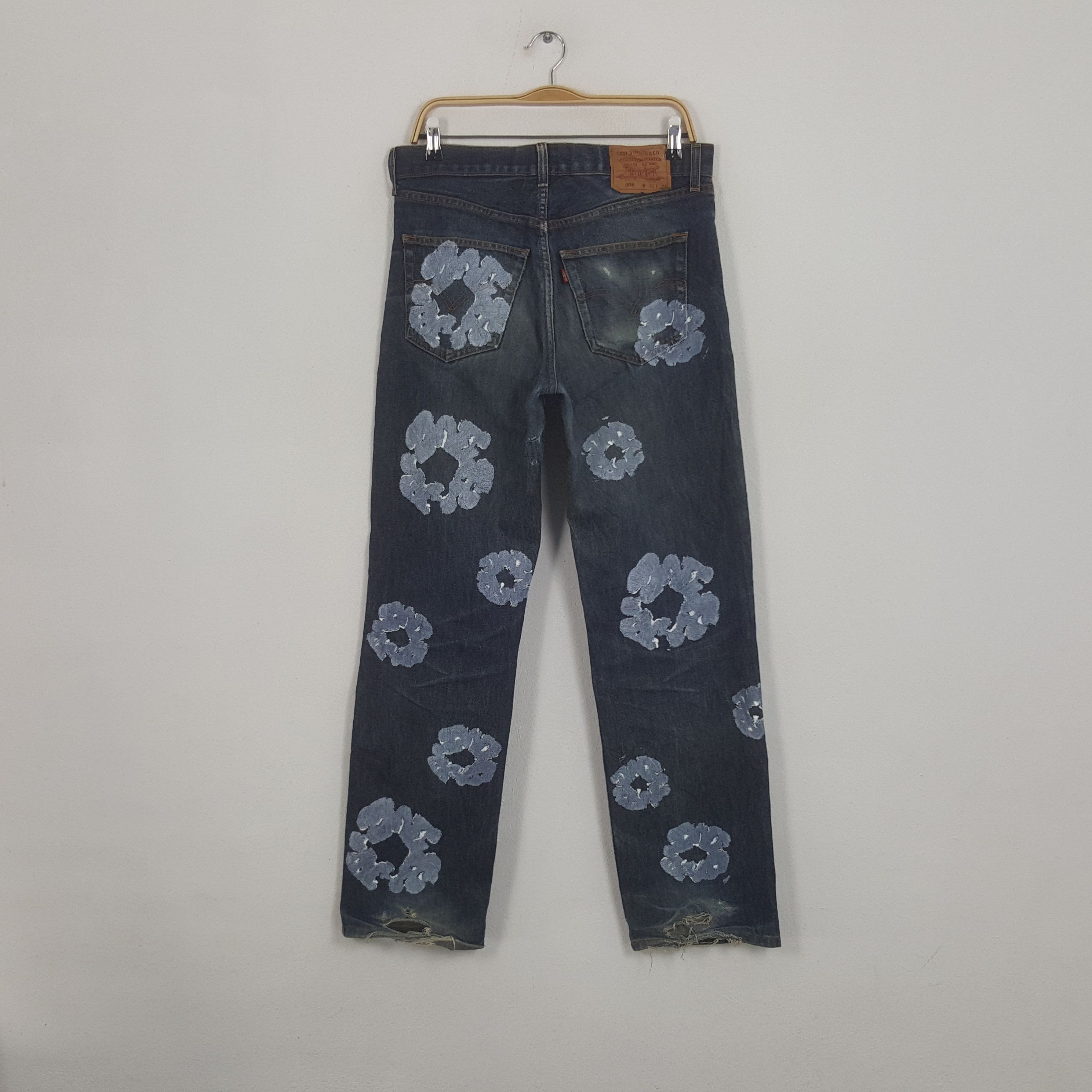 Levi's Vintage Levi's American Style Distressed Custom Denim Jeans Size US 32 / EU 48 - 4 Thumbnail