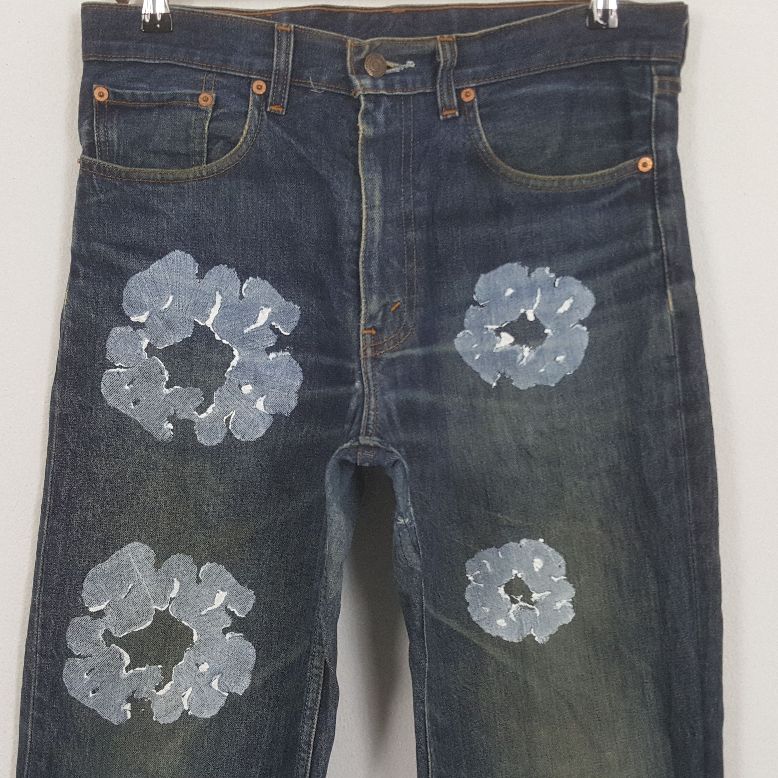 Levi's Vintage Levi's American Style Distressed Custom Denim Jeans Size US 32 / EU 48 - 2 Thumbnail