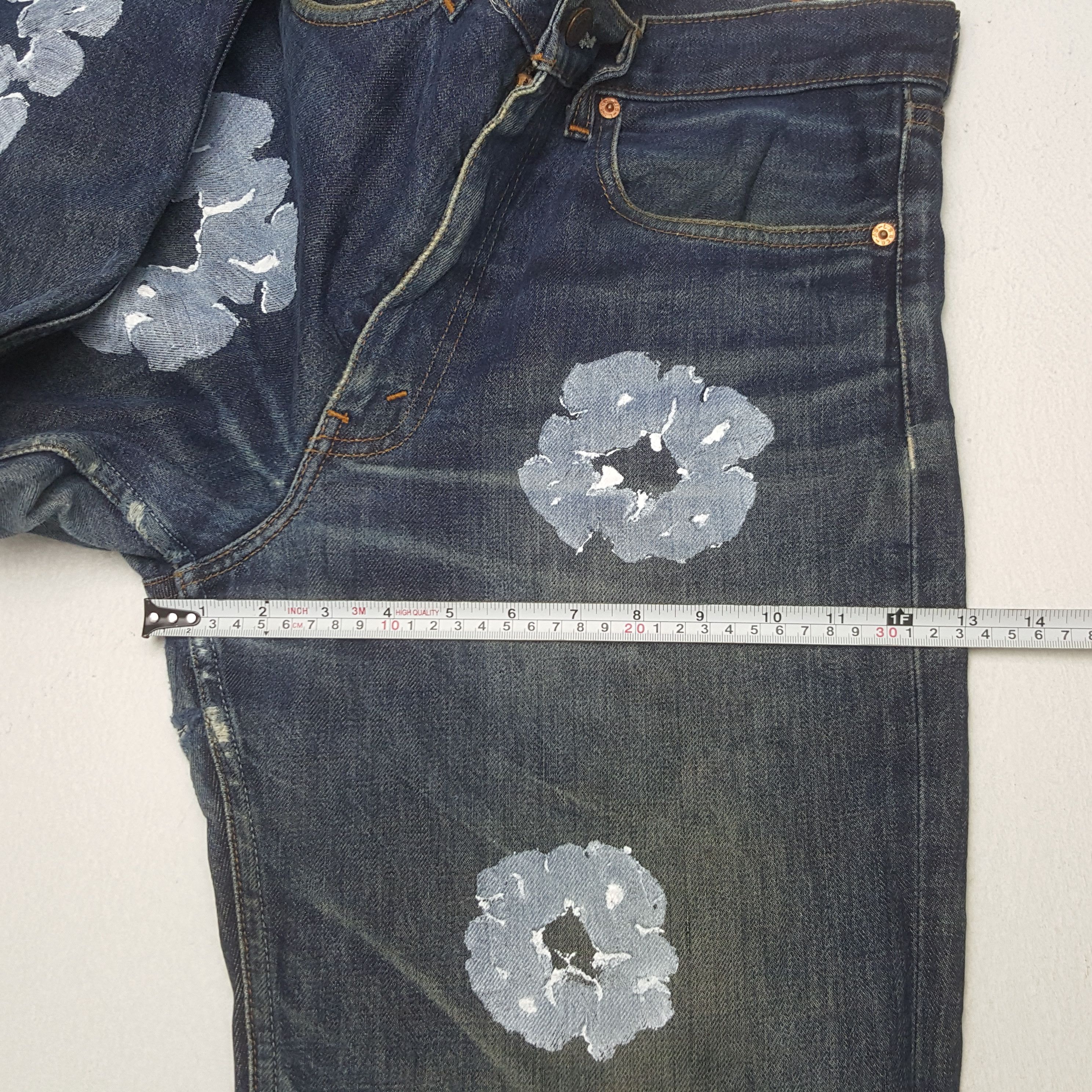 Levi's Vintage Levi's American Style Distressed Custom Denim Jeans Size US 32 / EU 48 - 9 Thumbnail
