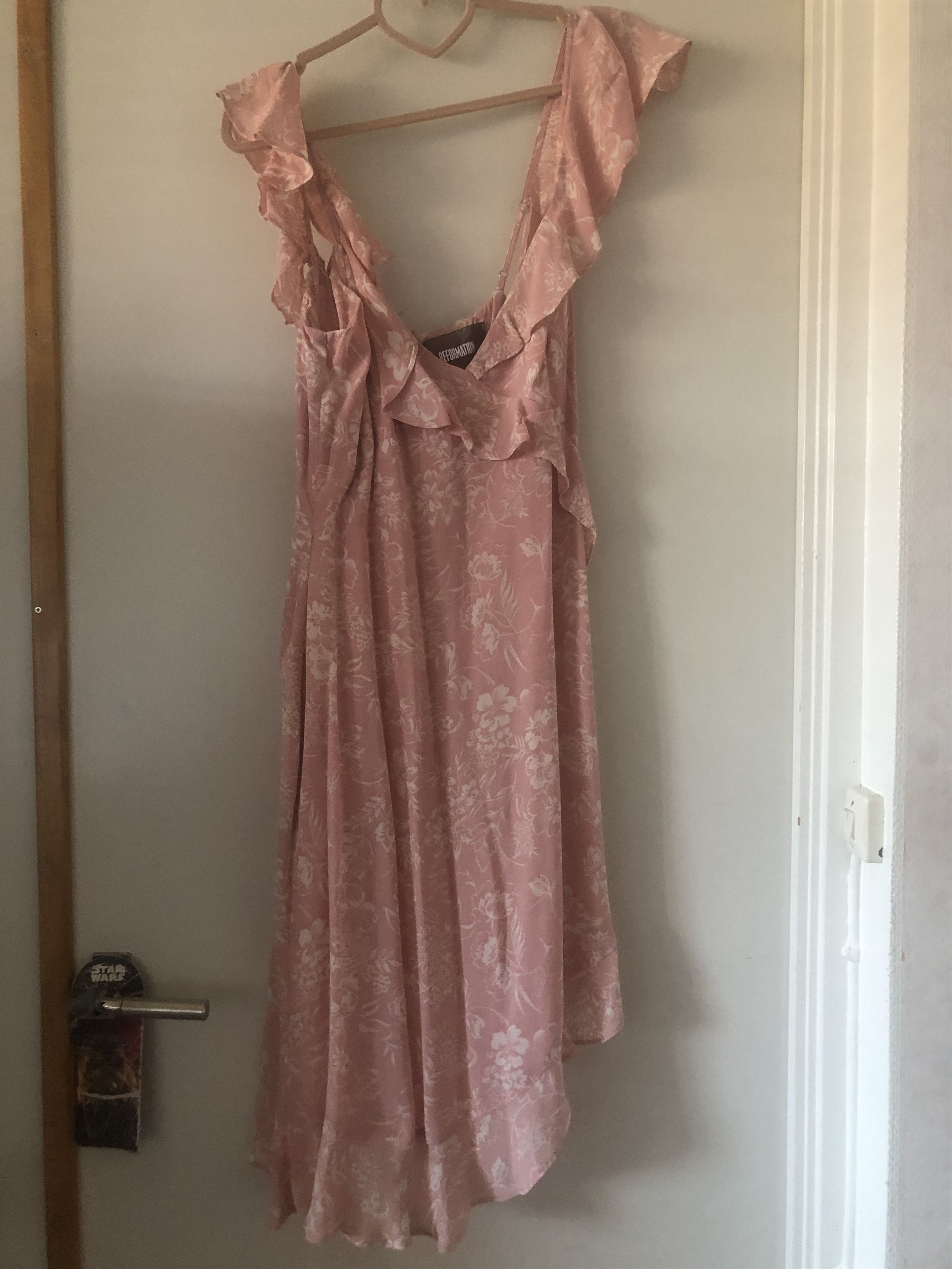 Reformation pink dress