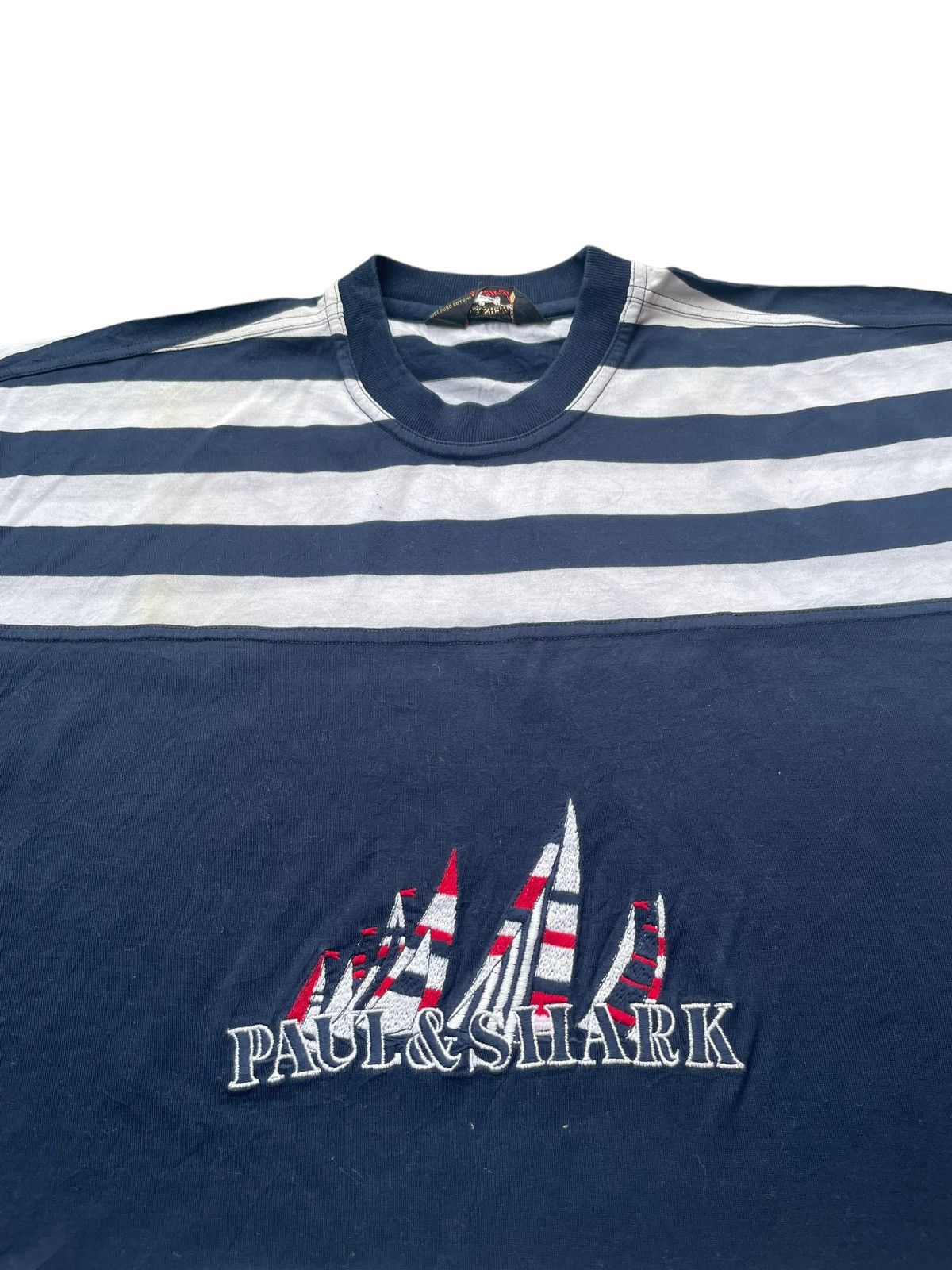 Paul & Shark Vintage Paul & Shark Tshirt Pullover Size US M / EU 48-50 / 2 - 3 Thumbnail