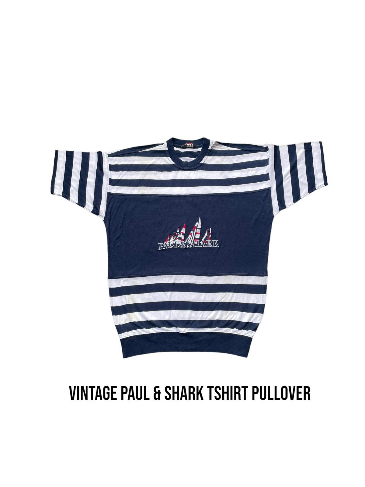 Paul & Shark Vintage Paul & Shark Tshirt Pullover Size US M / EU 48-50 / 2 - 1 Thumbnail
