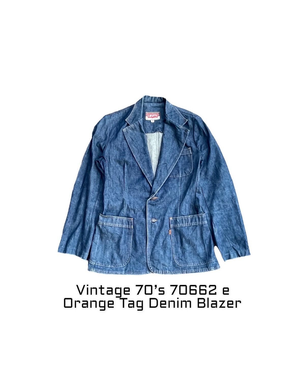 Other Vintage 70’s Levis 70662 e Orange Tag Size US M / EU 48-50 / 2 - 1 Thumbnail