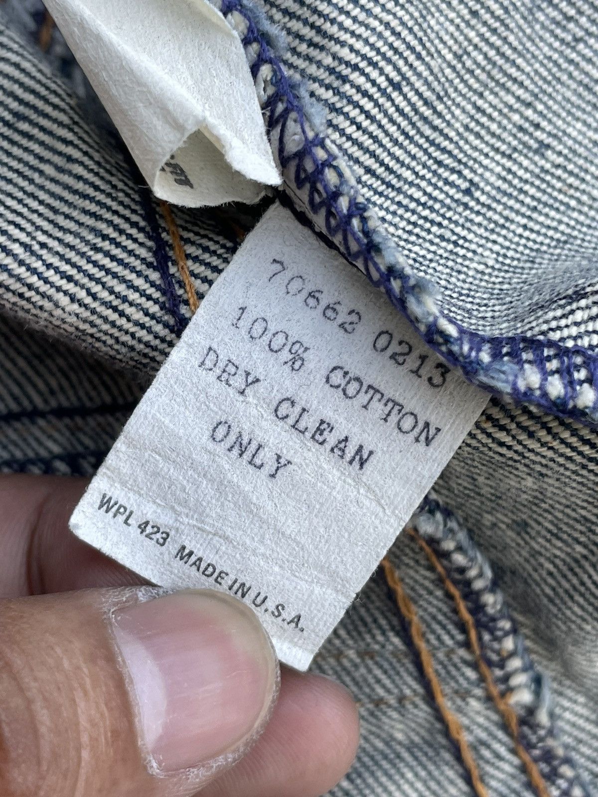 Other Vintage 70’s Levis 70662 e Orange Tag Size US M / EU 48-50 / 2 - 12 Thumbnail