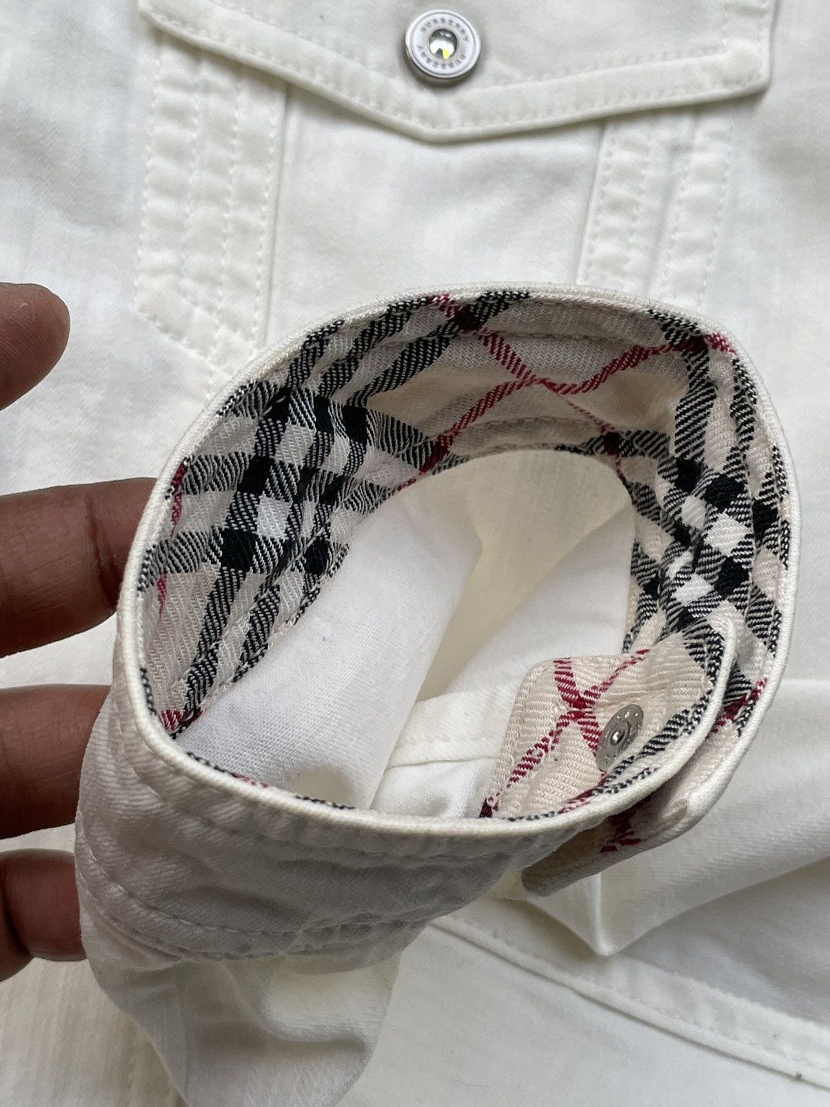 Burberry × Designer Burberry London Denim Jacket Size S / US 4 / IT 40 - 11 Thumbnail