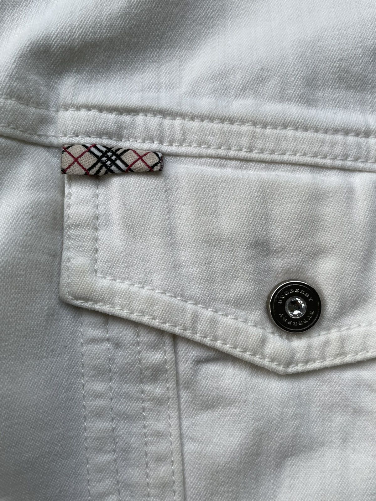 Burberry × Designer Burberry London Denim Jacket Size S / US 4 / IT 40 - 10 Thumbnail