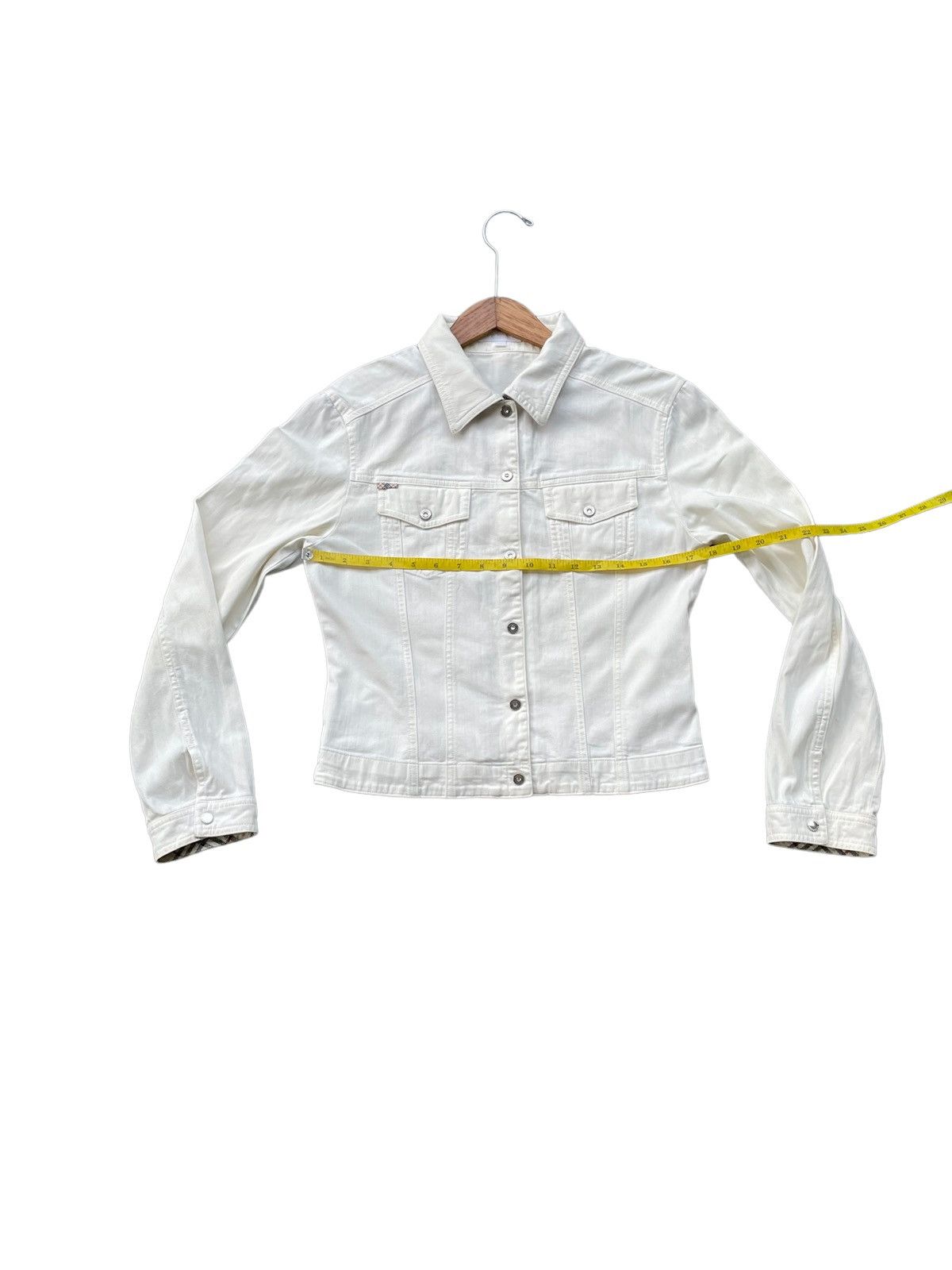 Burberry × Designer Burberry London Denim Jacket Size S / US 4 / IT 40 - 2 Thumbnail