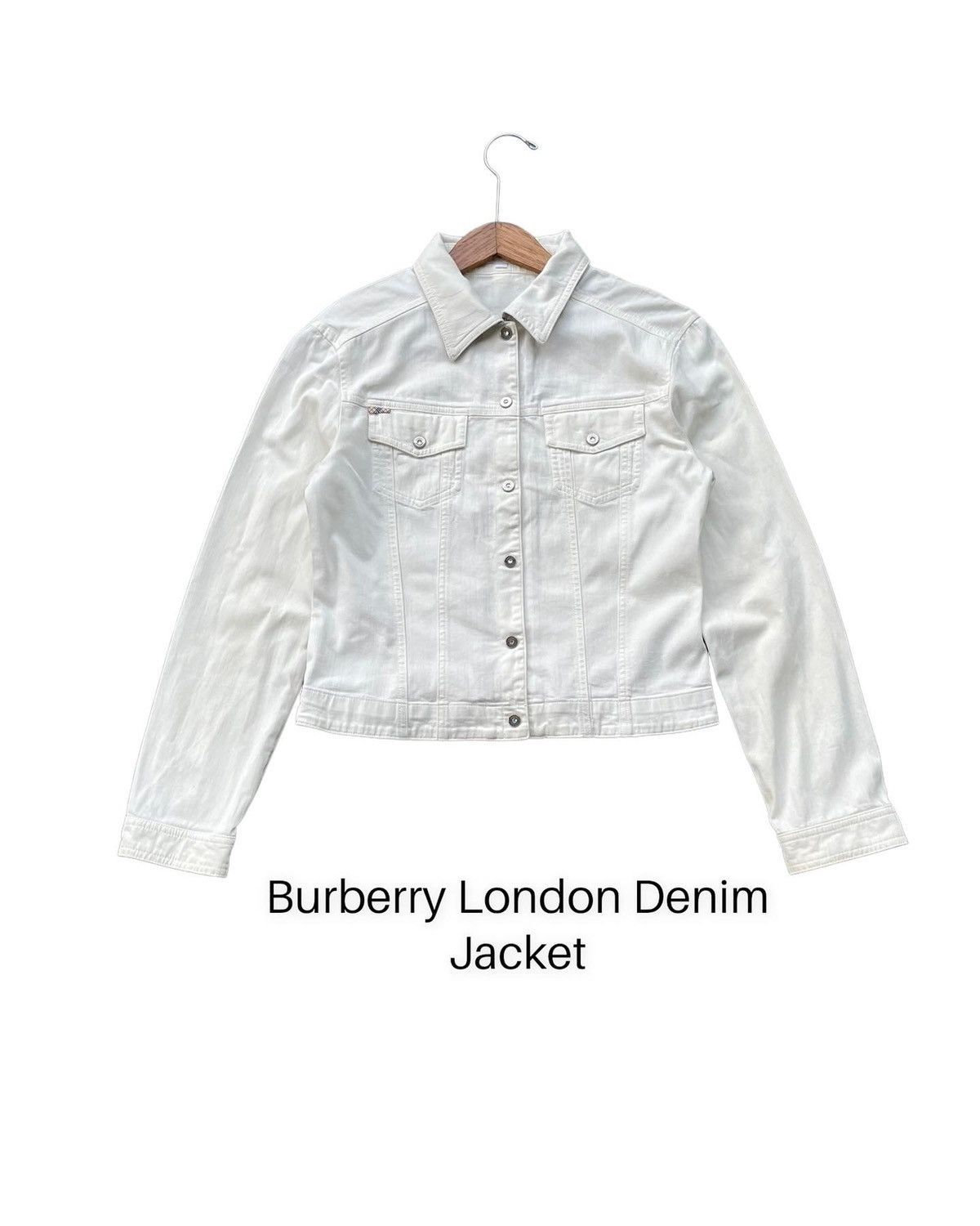 Burberry × Designer Burberry London Denim Jacket Size S / US 4 / IT 40 - 1 Thumbnail
