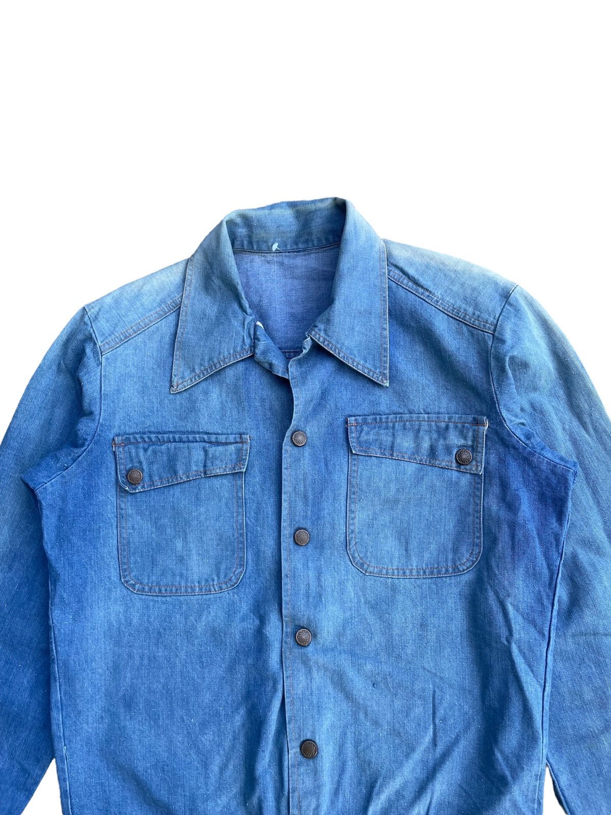 Vintage Vintage Selvedge Denim Jacket Size US M / EU 48-50 / 2 - 5 Thumbnail