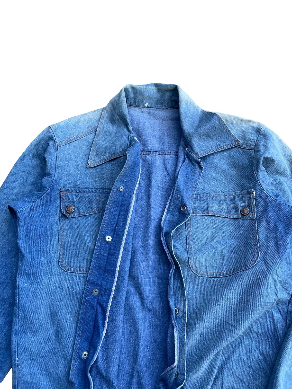 Vintage Vintage Selvedge Denim Jacket Size US M / EU 48-50 / 2 - 8 Thumbnail