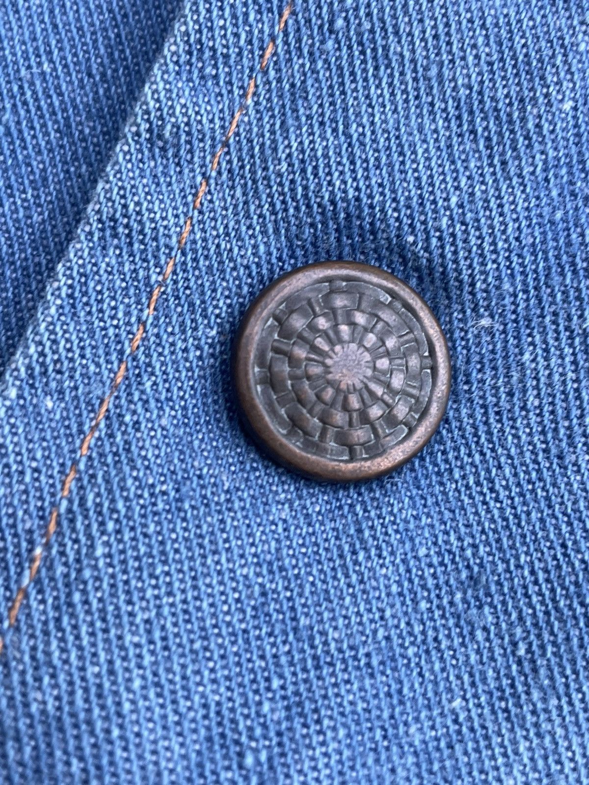 Vintage Vintage Selvedge Denim Jacket Size US M / EU 48-50 / 2 - 14 Thumbnail