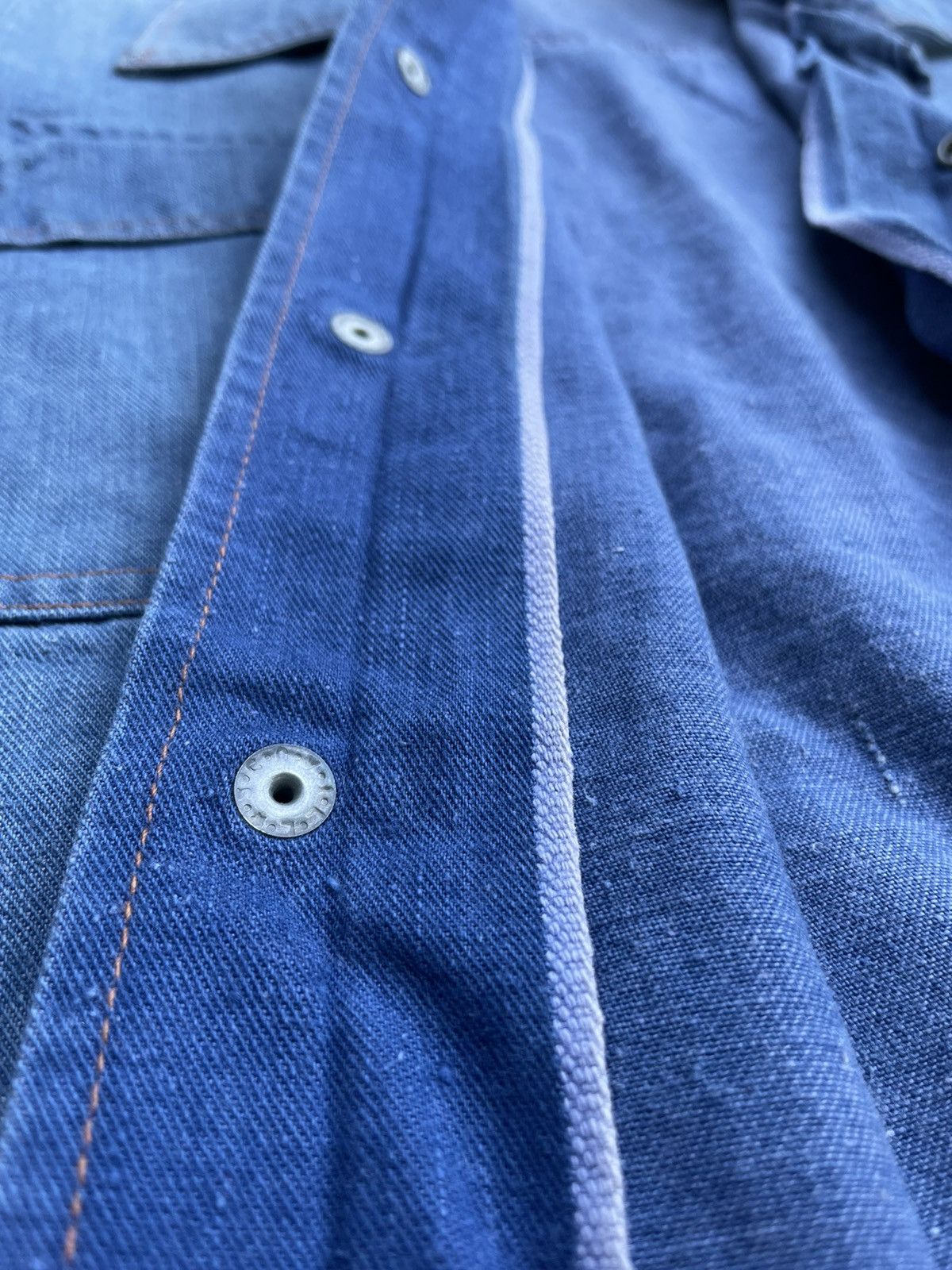 Vintage Vintage Selvedge Denim Jacket Size US M / EU 48-50 / 2 - 12 Thumbnail