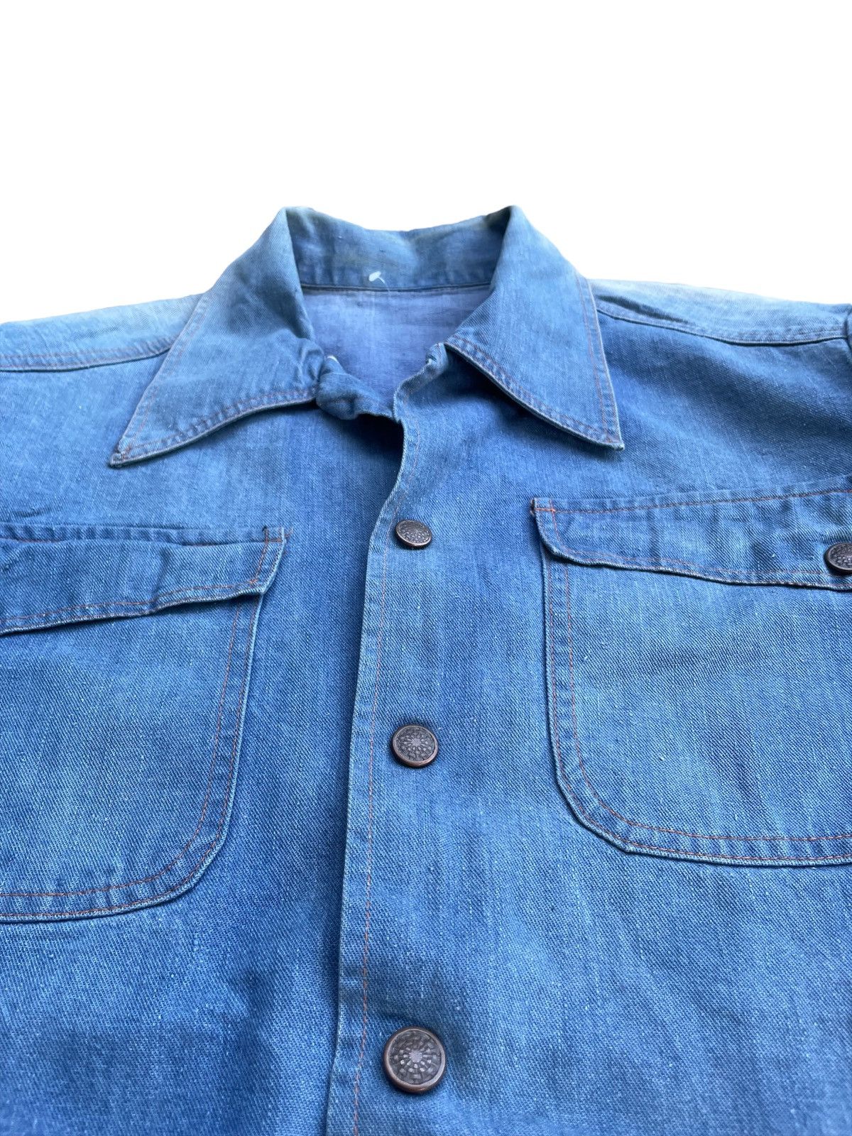 Vintage Vintage Selvedge Denim Jacket Size US M / EU 48-50 / 2 - 6 Thumbnail