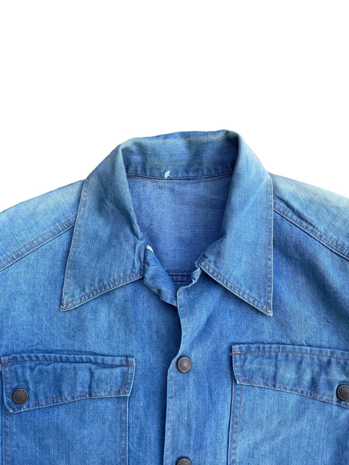 Vintage Vintage Selvedge Denim Jacket Size US M / EU 48-50 / 2 - 7 Thumbnail